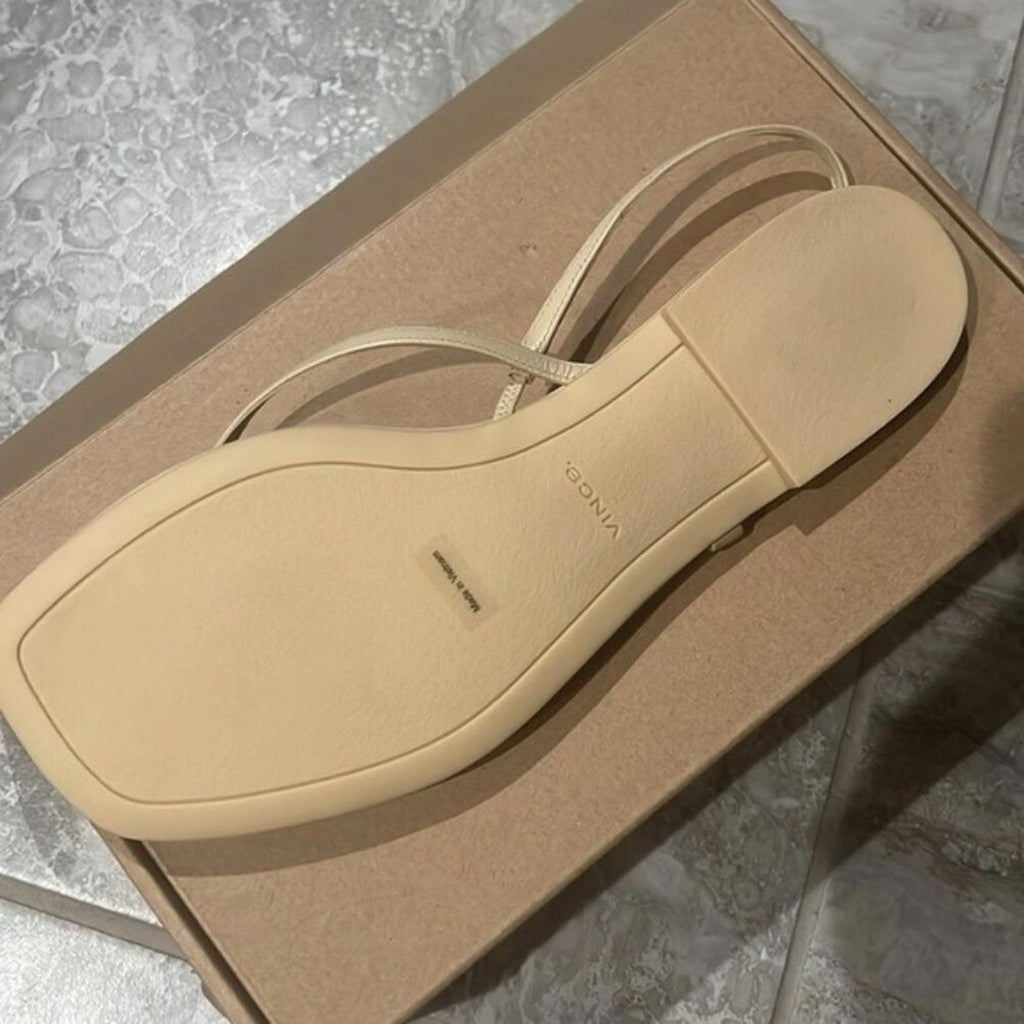 Vince Deana Strappy Sandals in Warm Brass, Size 11 New in Box