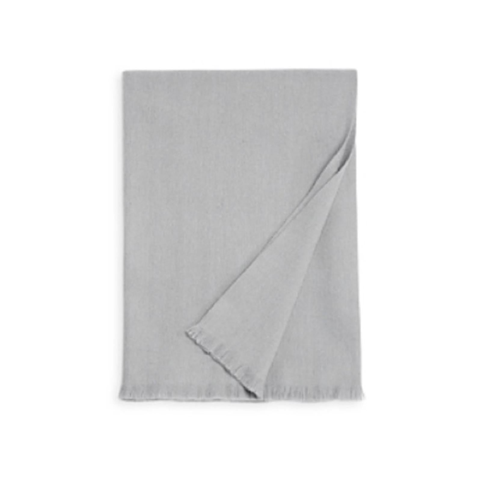 Hudson Park Cashmere/Lambswool Grey Throw, New w/Tag Retail $430