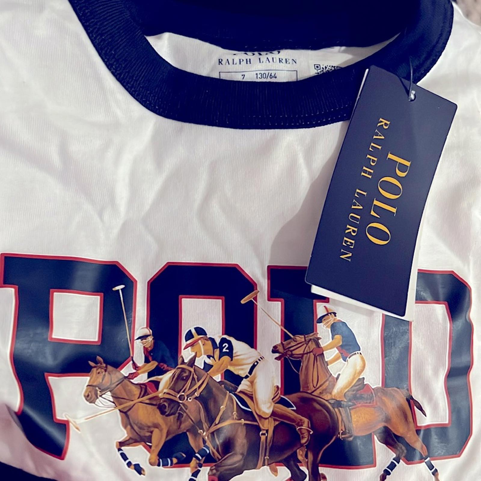 Polo Ralph Lauren Boys Logo Cotton T-Shirt, New with Tag