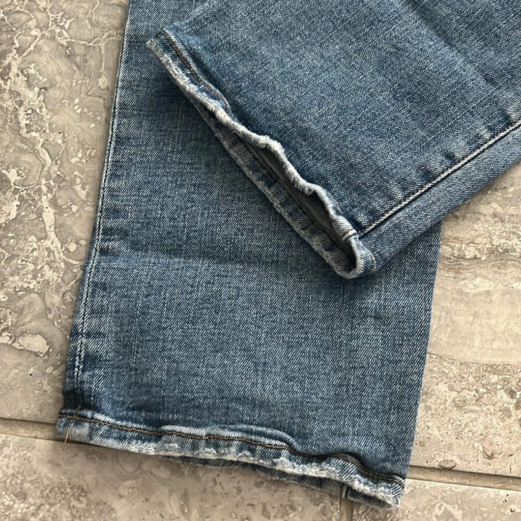 FRAME L’Homme Slim Denim Jeans, Blue Size 33 Retail $208