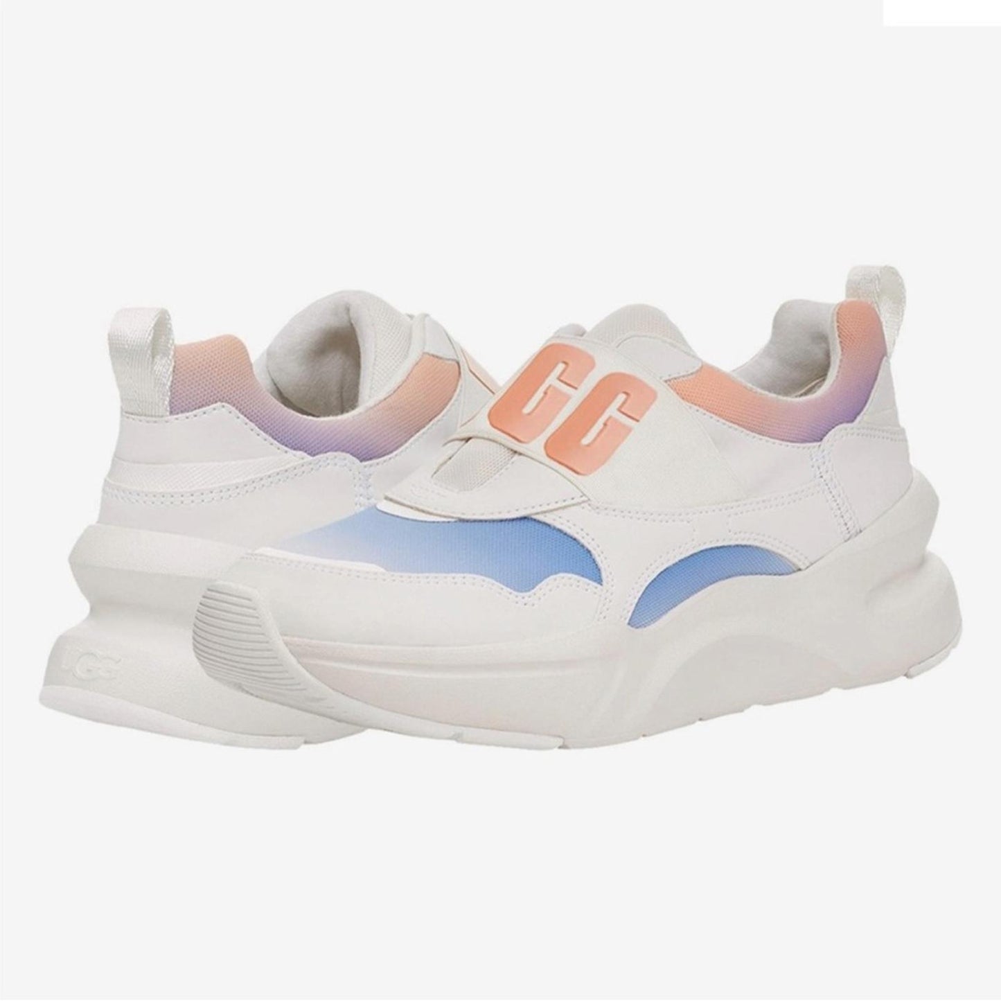 UGG Women's LA Flex Sneaker, Scallop Gradient Size 8, Comes in Original Box
