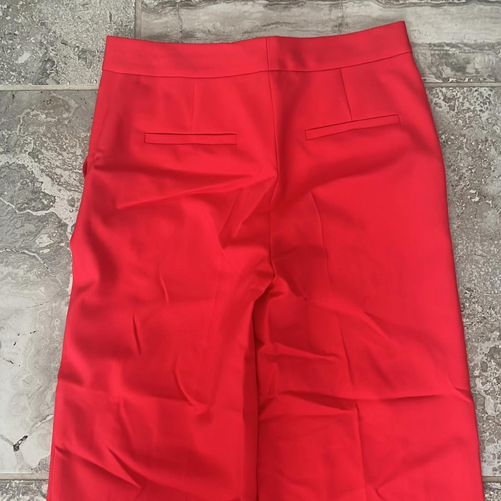 Kobi Halperin Drea Twill Pants, Fire/Red Size 2 New w/Tag Retail $398