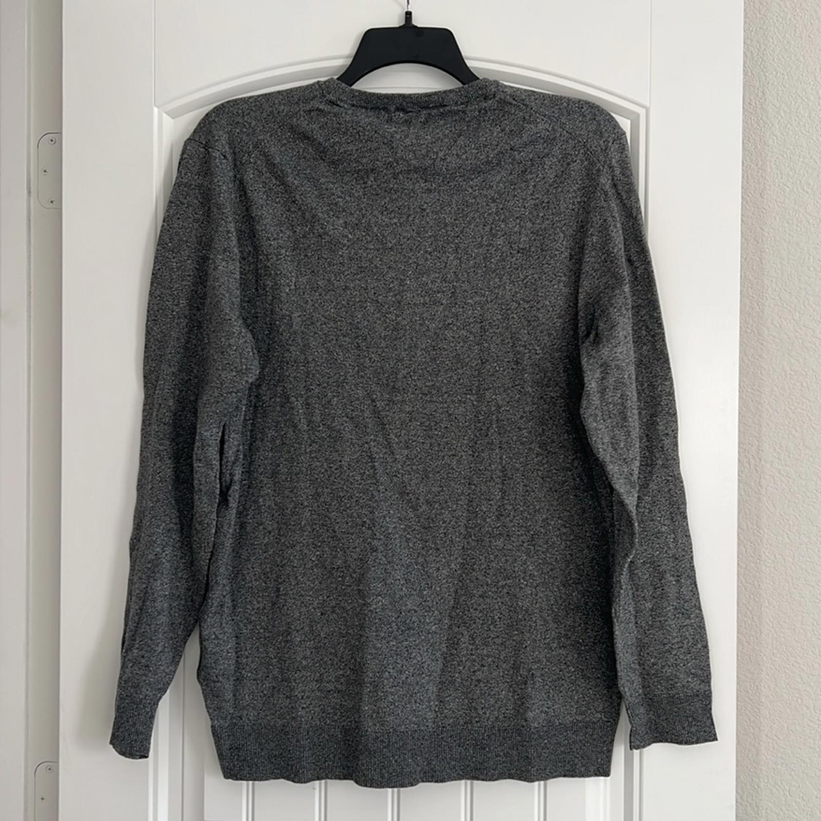 Alfani Black Marled Crewneck Sweater, Size XL New w/Tag