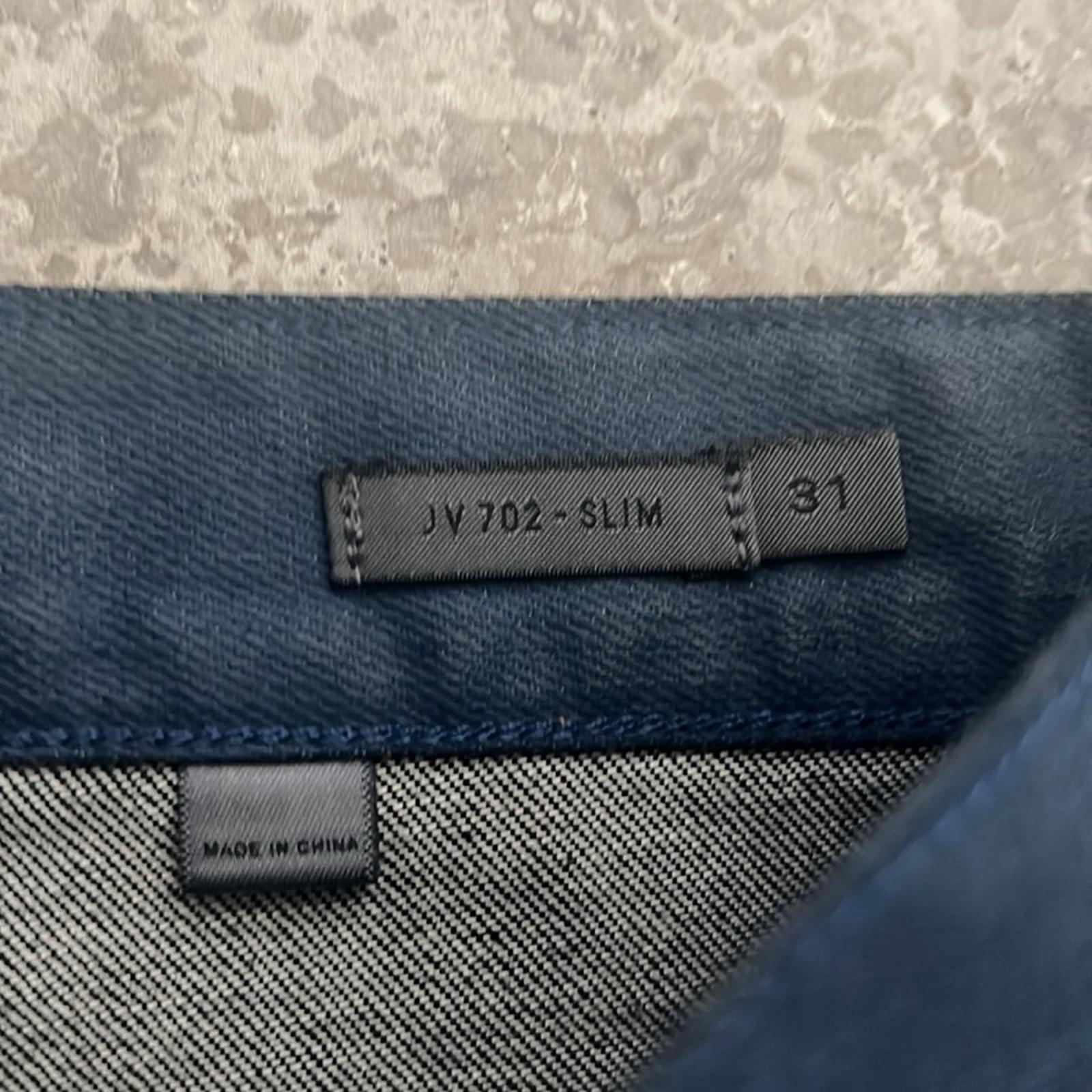 John Varvatos Coated Navy Jeans, Size 31 New w/Tag $368