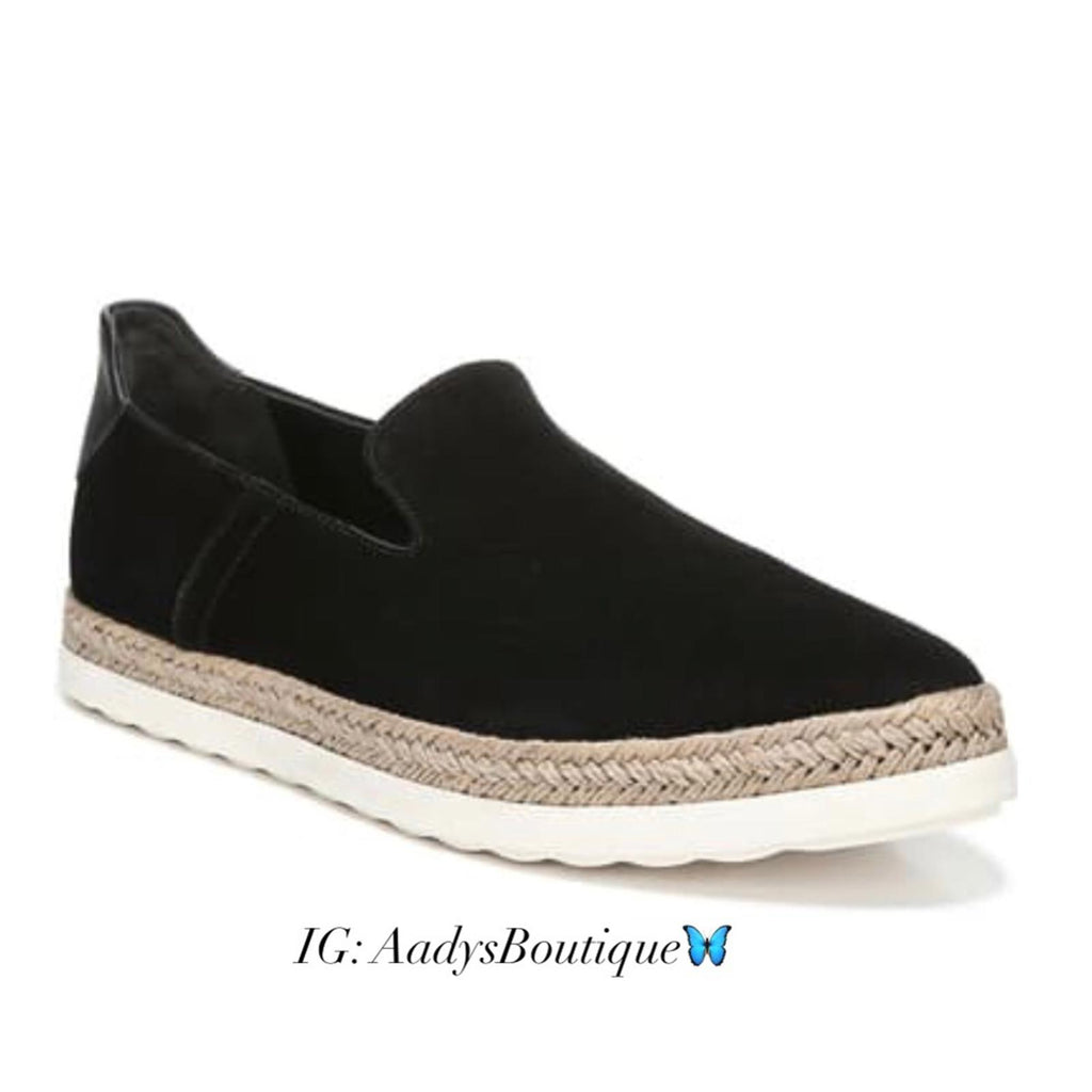 Vince Dillon Black Sneakers, Size 8, New in Box