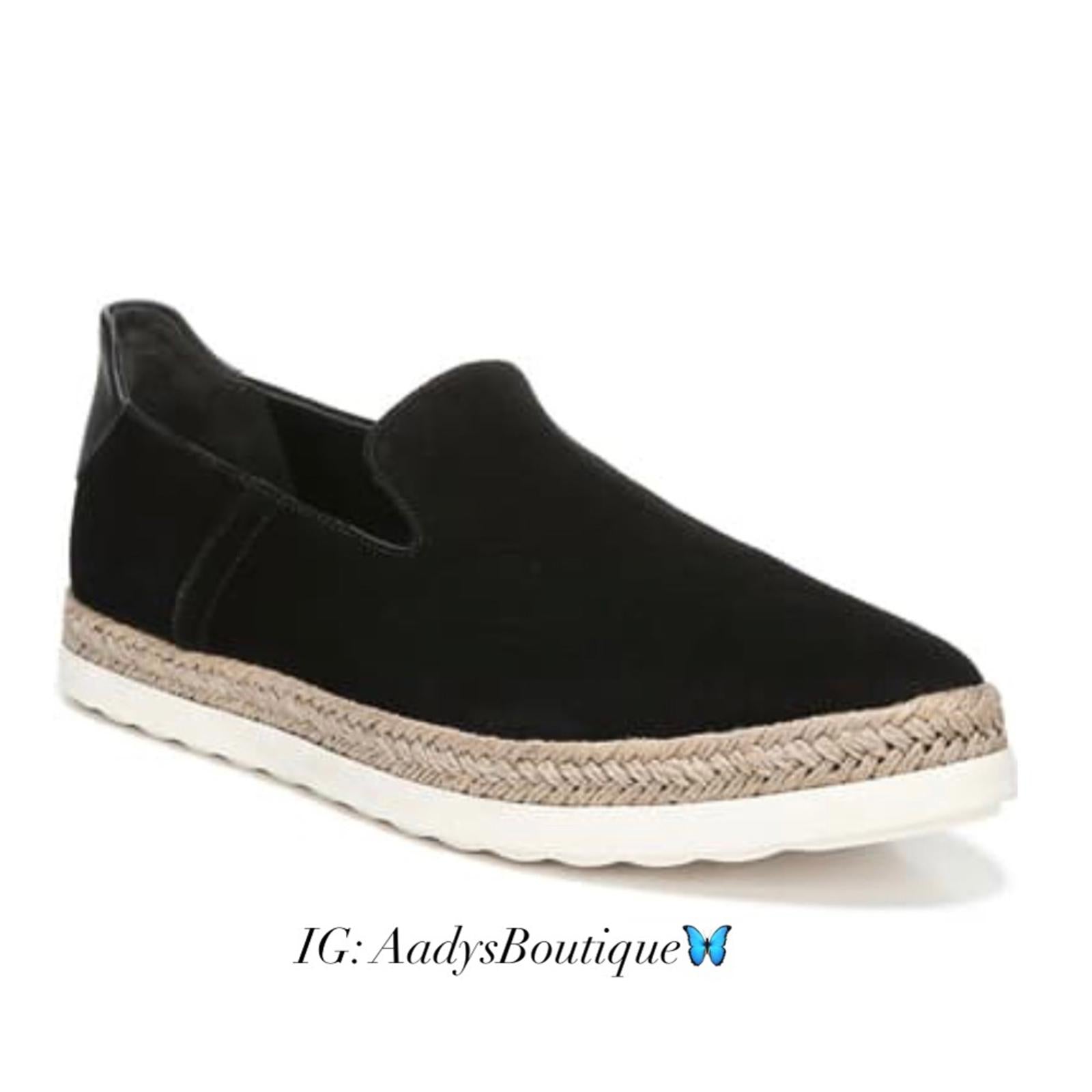 Vince Dillon Black Sneakers, Size 8, New in Box