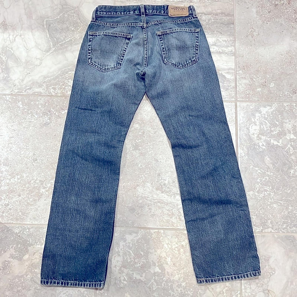 Signature Levi Strauss Straight Leg Jeans, Size W30 X L32