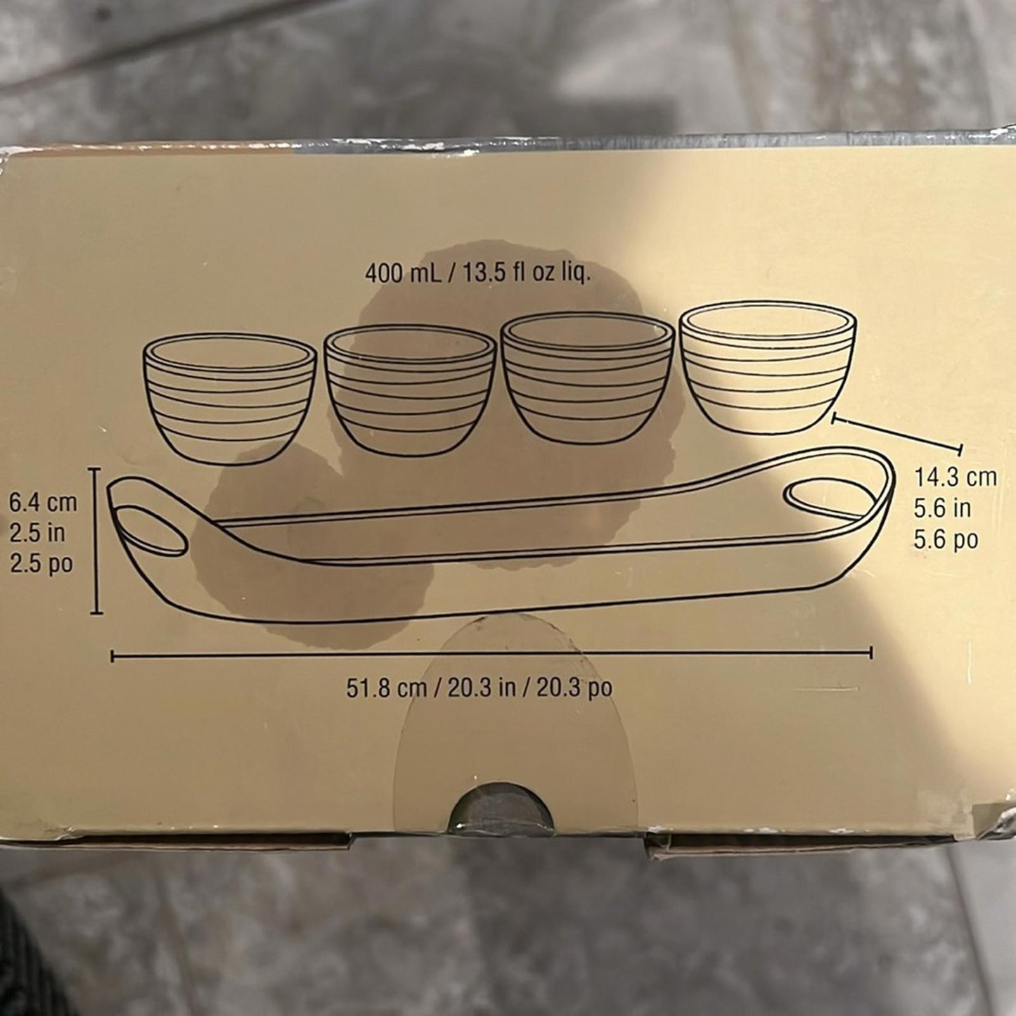 5-Piece Stoneware Serving Set (New in Box)
