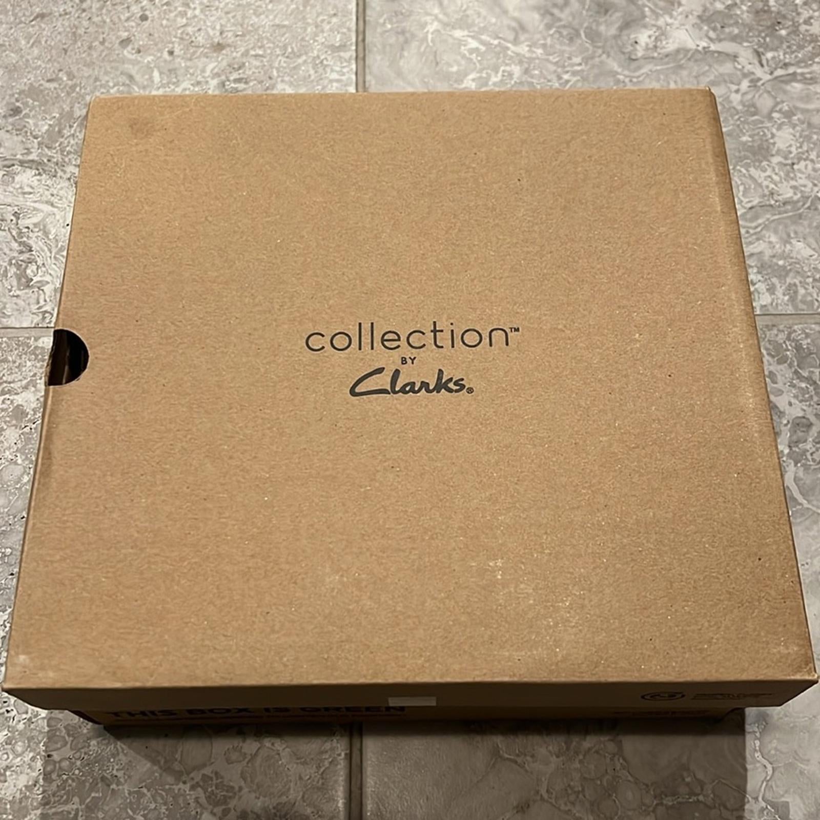 Clarks Maye Zip Mid-Calf Booties in Black Suede, Size 6 New in Box