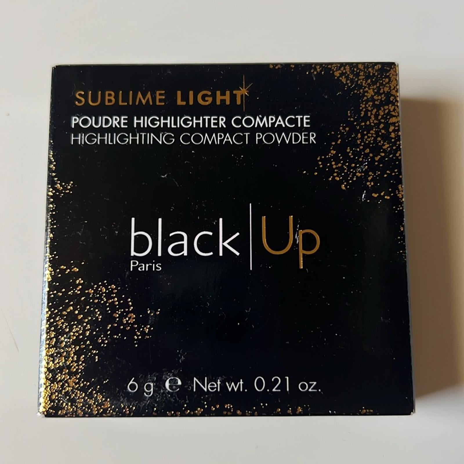 Black|Up Sublime Light Compact Powder #SLP01 - Pink Champagne, New in Box