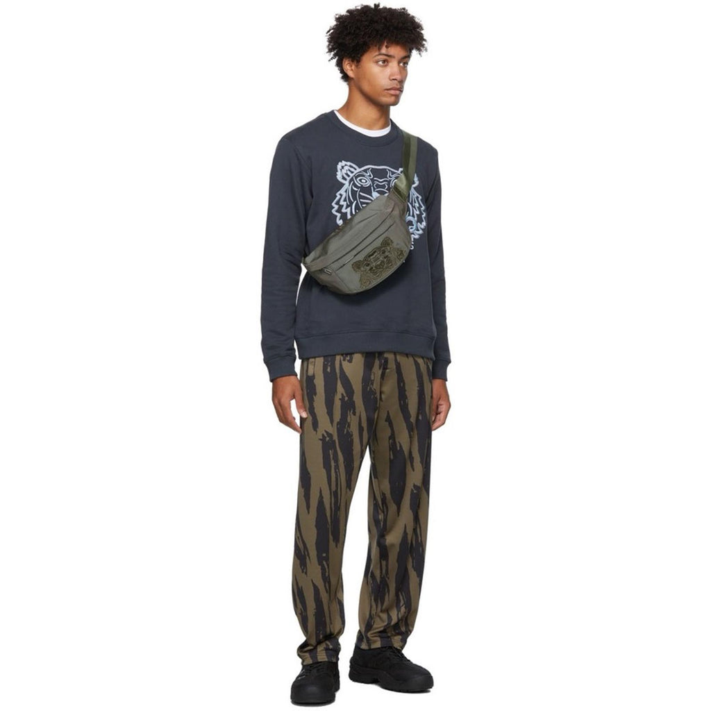 Kenzo Pleat Camo Lounge Pants, Printed Track Size L New w/Tag Retail $480