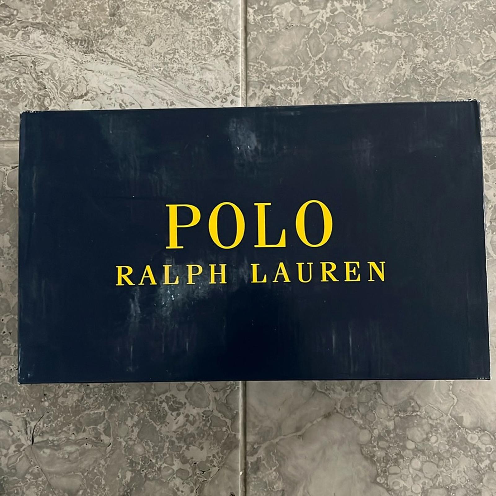 Polo Ralph Lauren Court Leather-Suede Sneakers in White Size 9, New SOLD OUT!