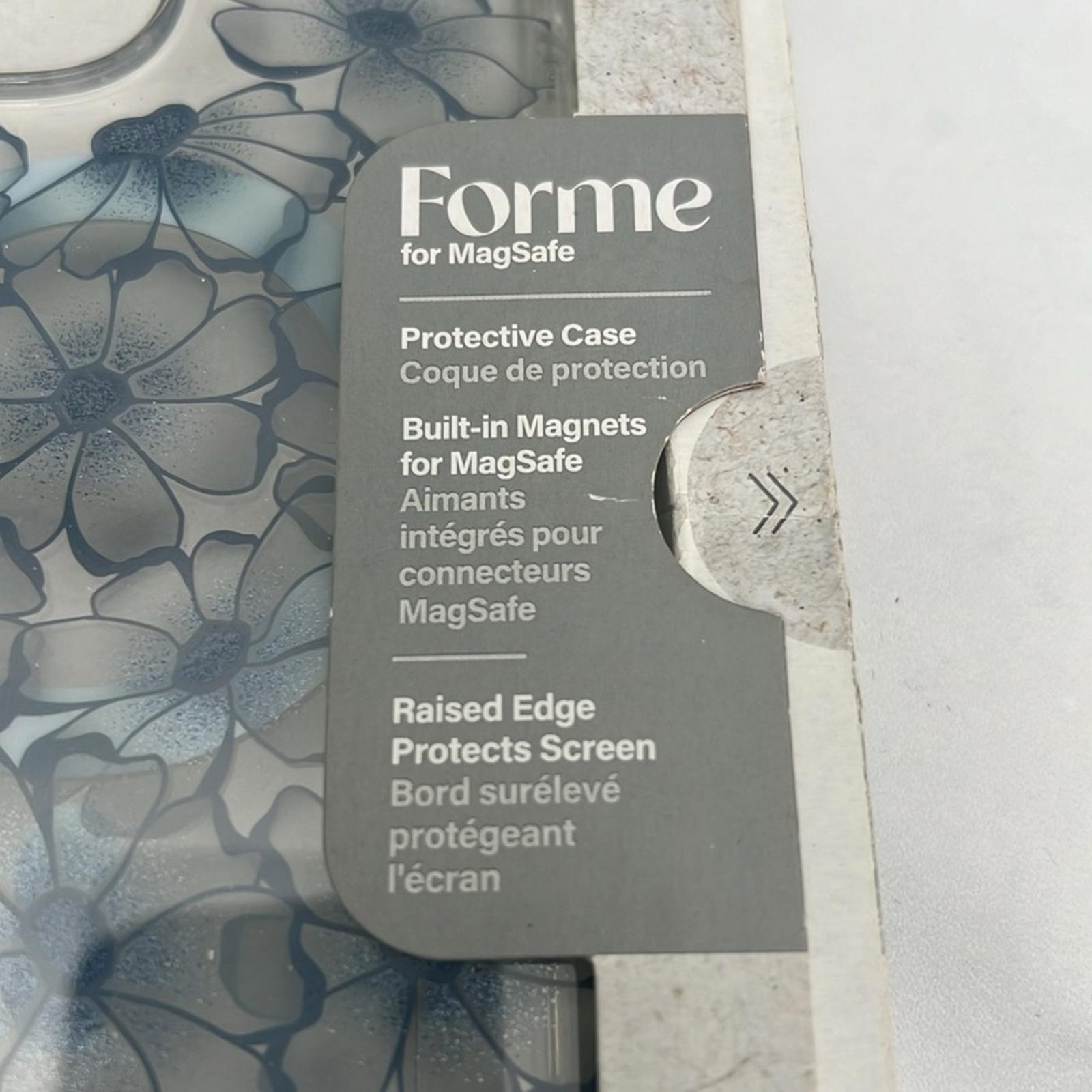 Incipio Forme Protective MagSafe Case, iPhone 6.7” Pro (Open Box) - Floral Agate
