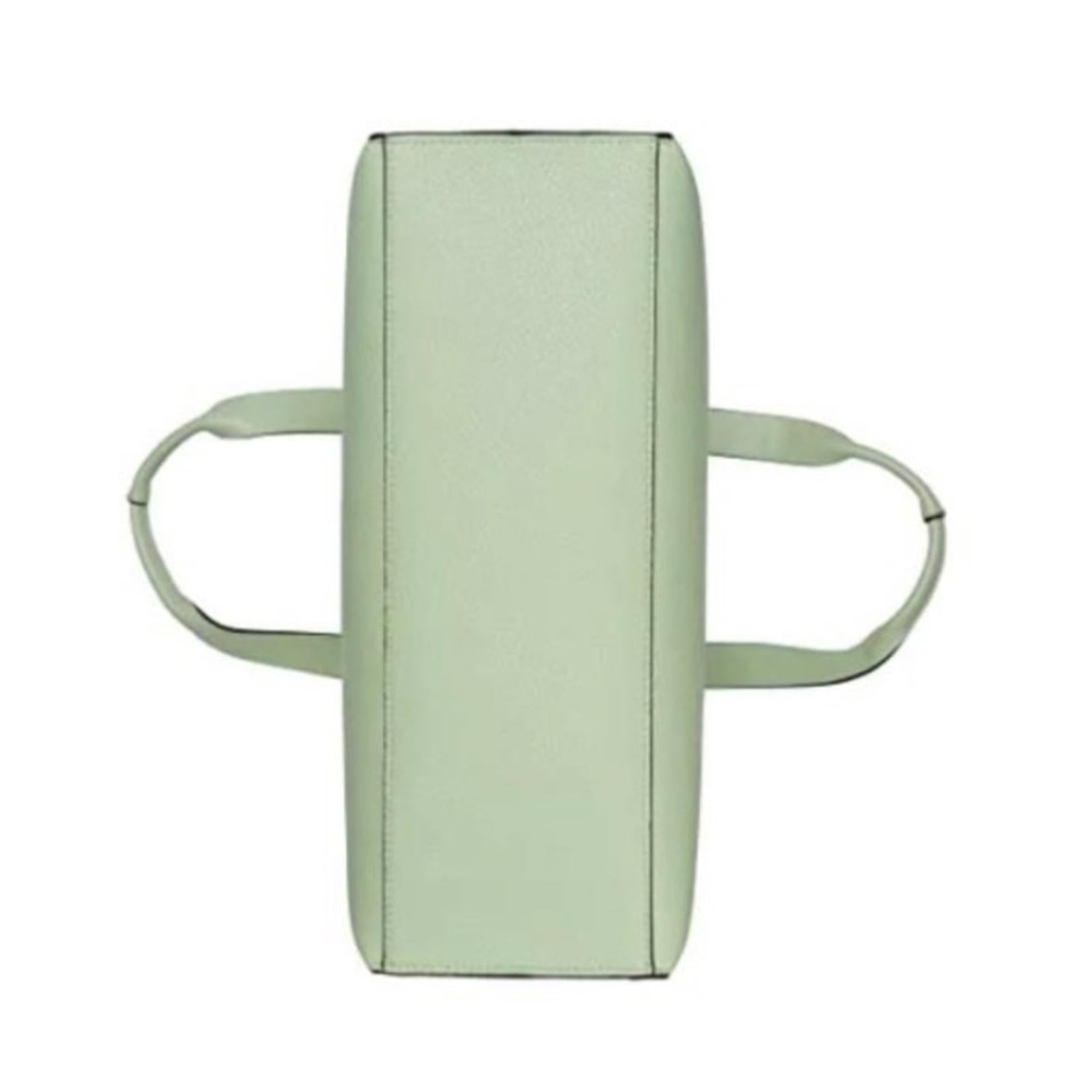 NEW Calvin Klein Bette XL Tote Crossbody Set Green, Vegan Shoulder Bag Duo $178