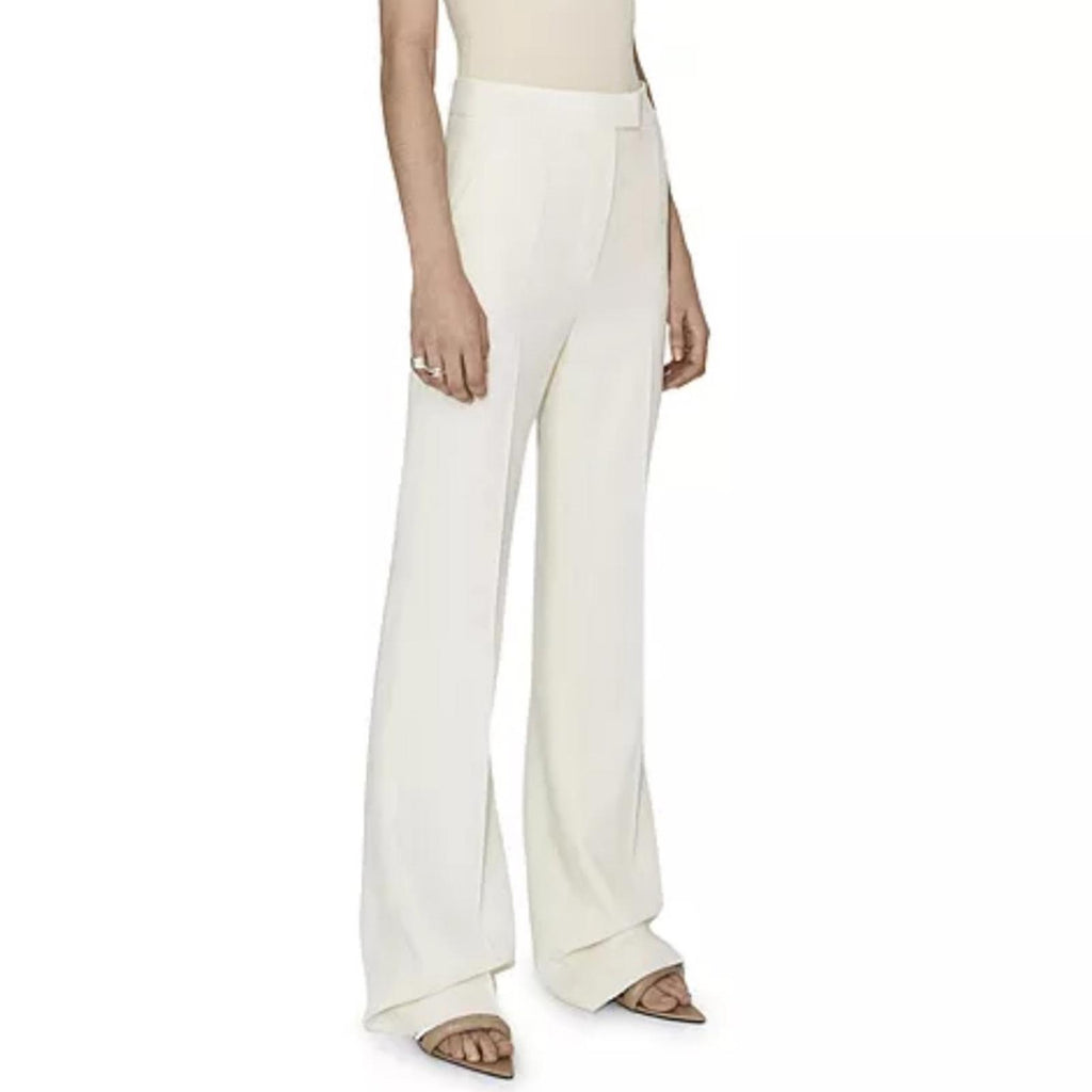 Galvan London Tailored Suit Trousers in Ivory/Cream, NWT, Size 4