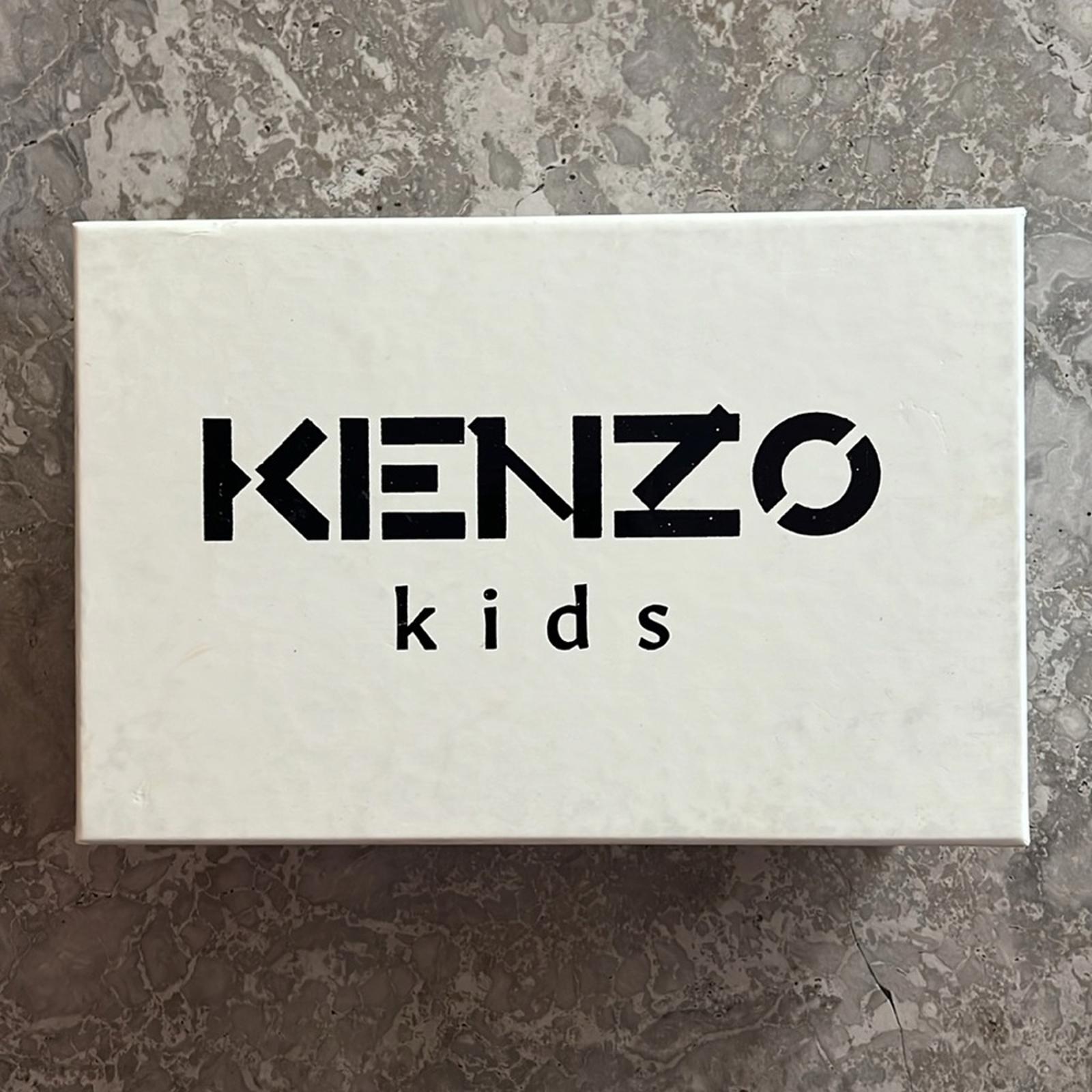 Kenzo Tiger Leather Low-Top Sneakers in Pink, NWT, Size EU 26, US 9.5