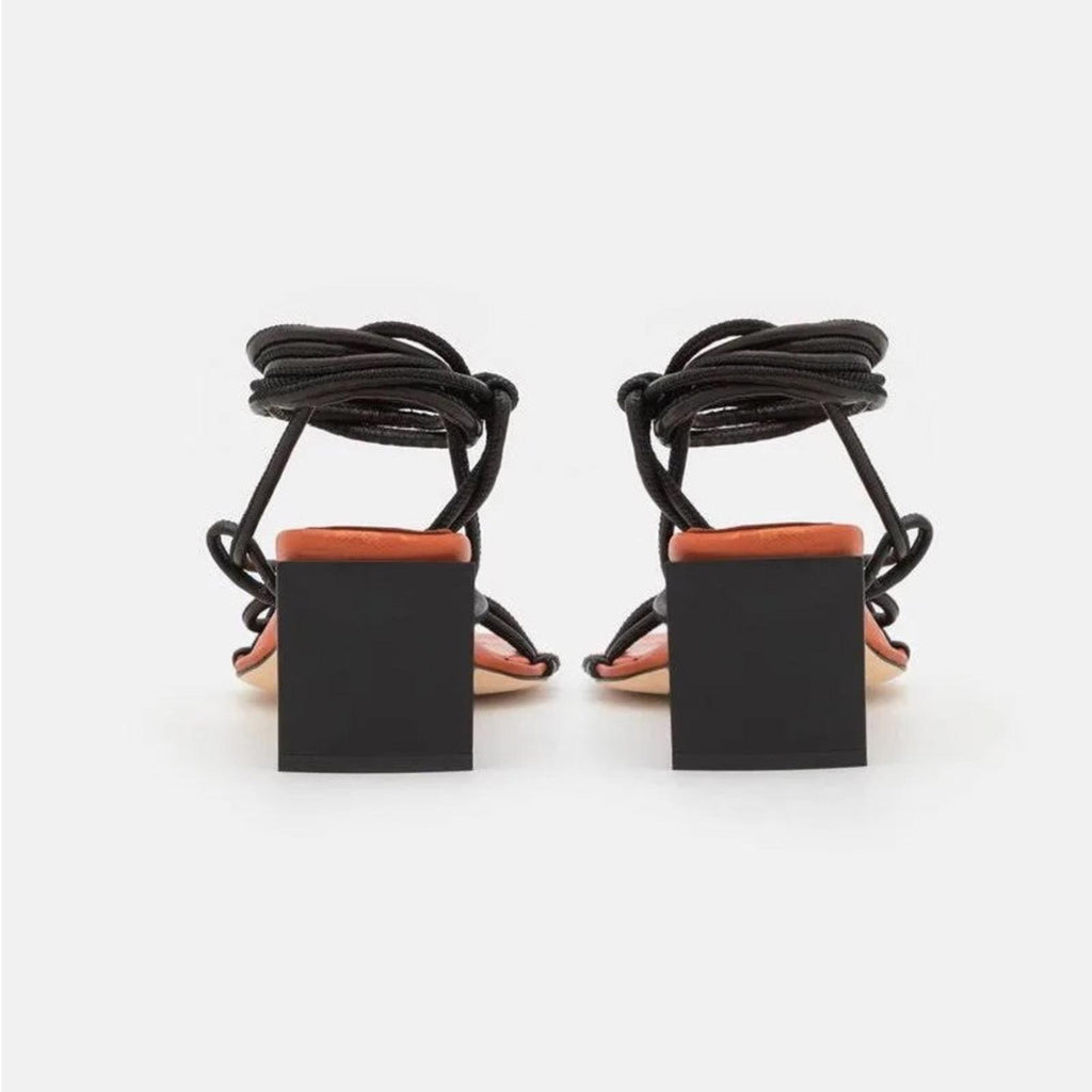 Miista Alberta Hot Mustard Nappa Sandals, Size 36, New in Box Retail $405