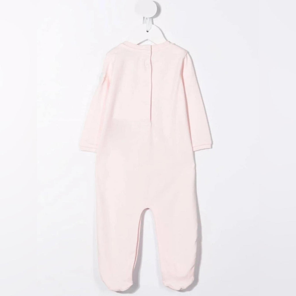 Moncler Enfant Logo Babygrow Set 2-Piece Footie & Hat Size 6/9M New w/Tag