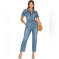 Good American Fit For Success Jumpsuit in Blue, NWT, Size 4 (XL)