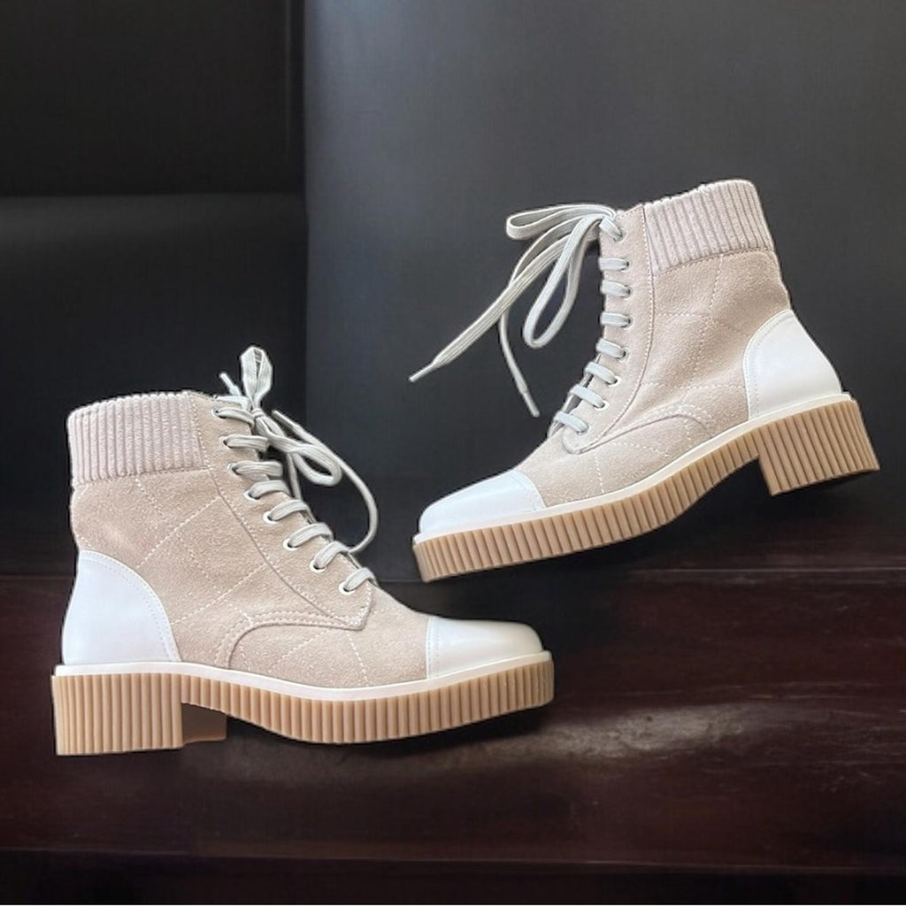 Vaneli Mage Boots in Light Grey Nival Combo, Size 7
New w/o Box Retail $250