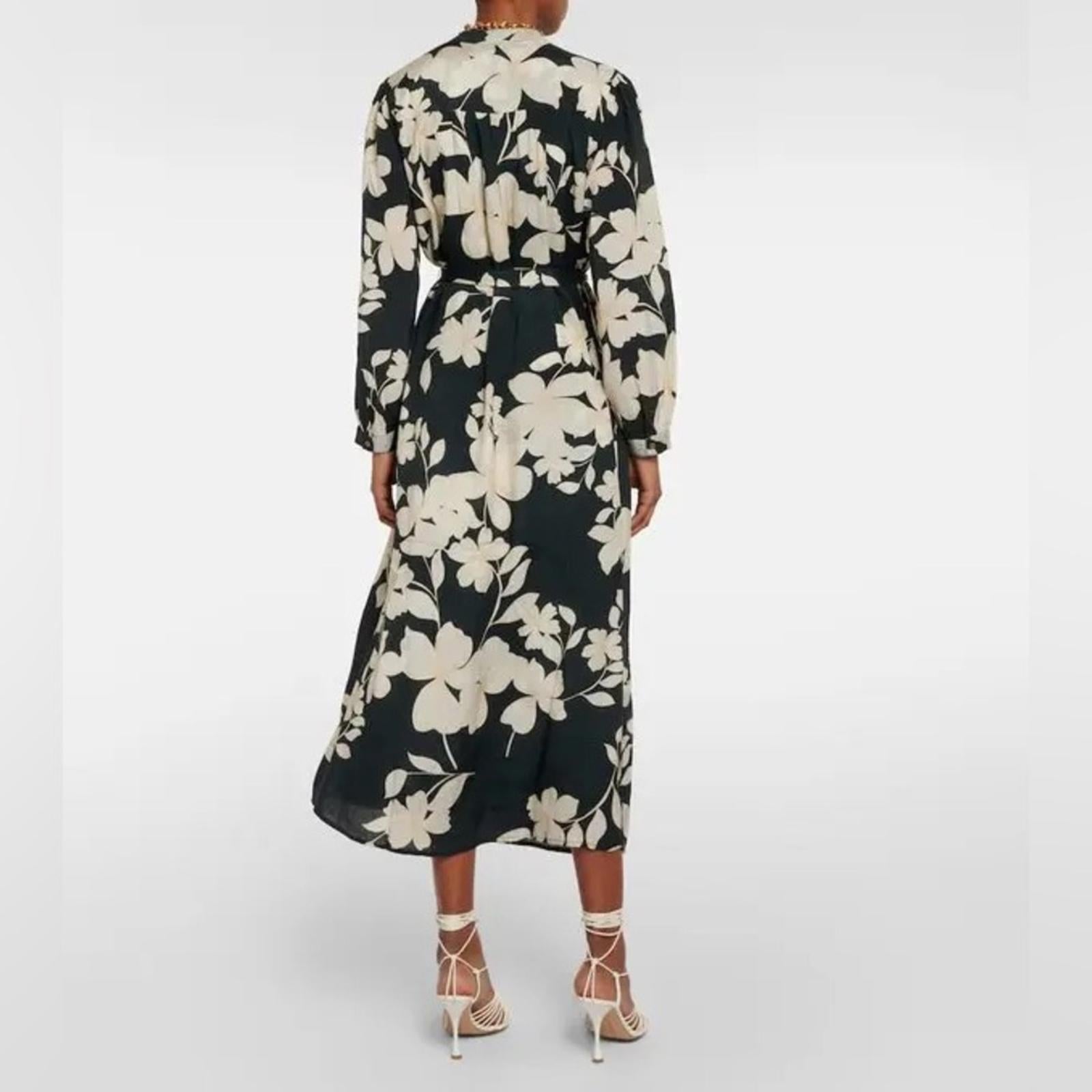 Velvet by Graham & Spencer Josepha Floral Midi Dress, NWT, Size S