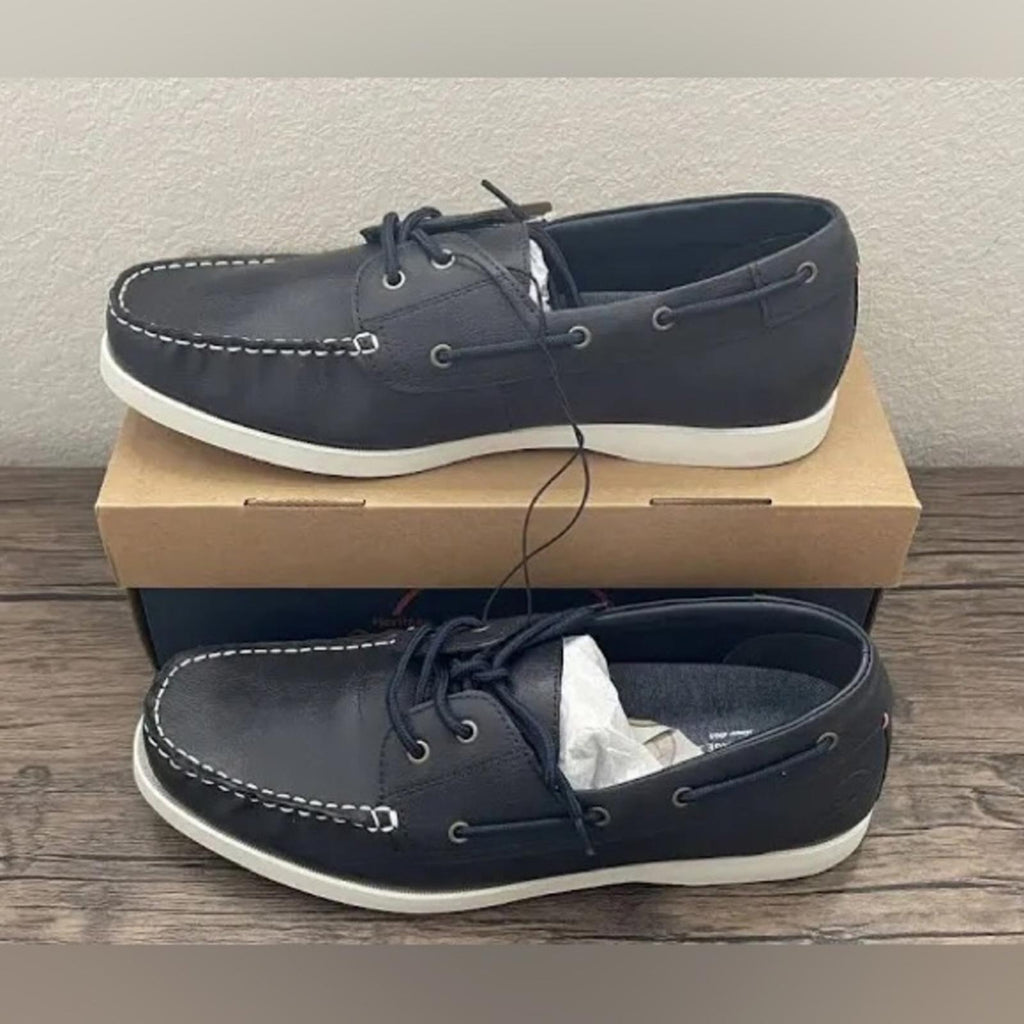 Weatherproof Vintage Men’s Benny Boat Shoes, Navy Size 11M New in Box Retail $75