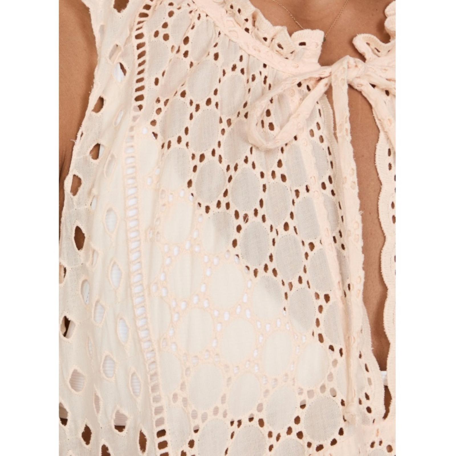 Charina Sarte Persephone Maxi Dress in Blush, Size L, New w/Tag