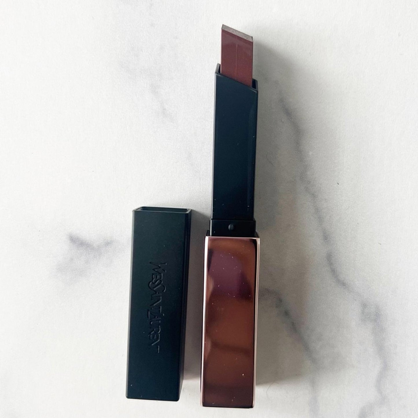 YSL Beauté The Slim Glow Luminous Matte Lipstick, Shade #216 NEW