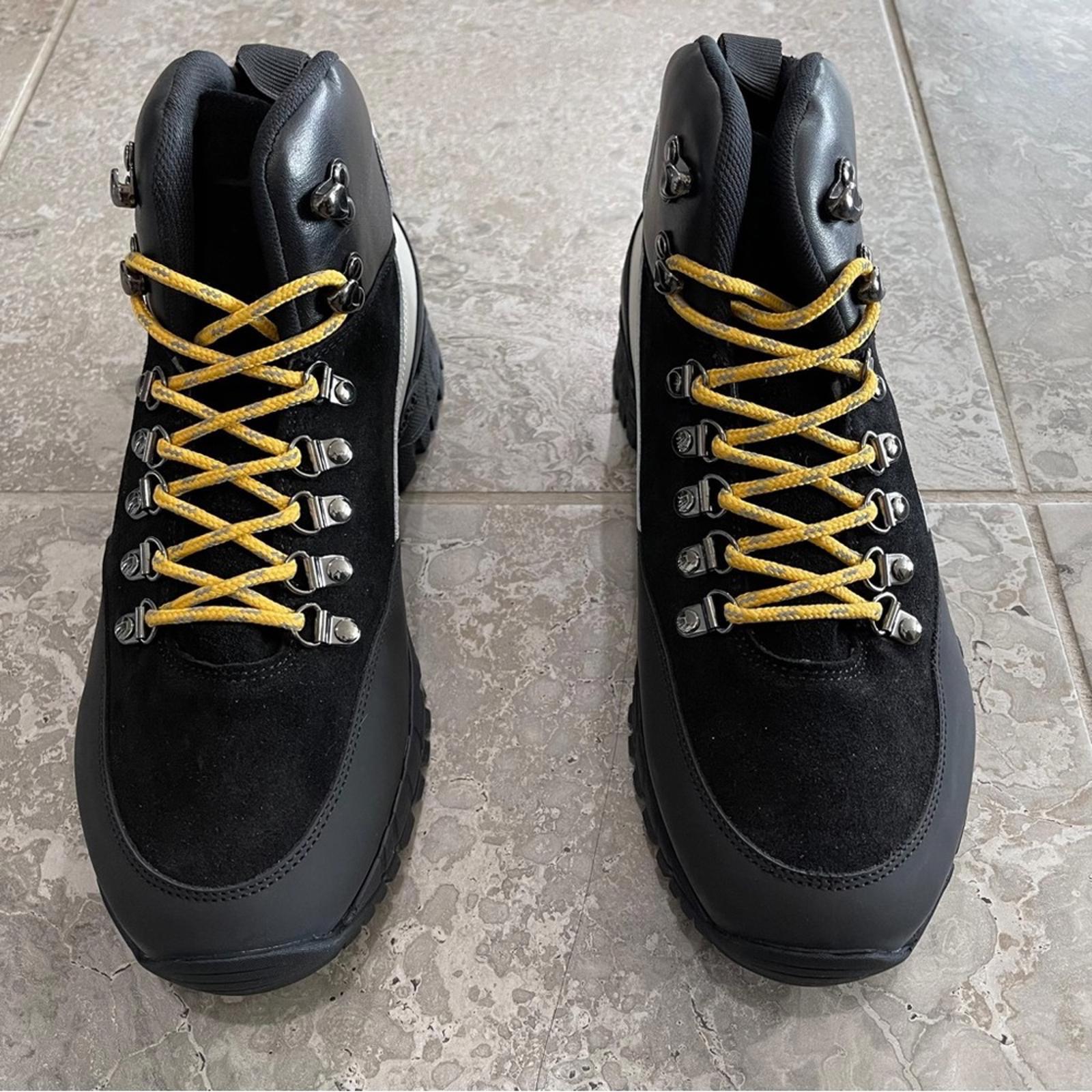 J. Linderberg Hiker High Boots in Black, Size 42 New in Box