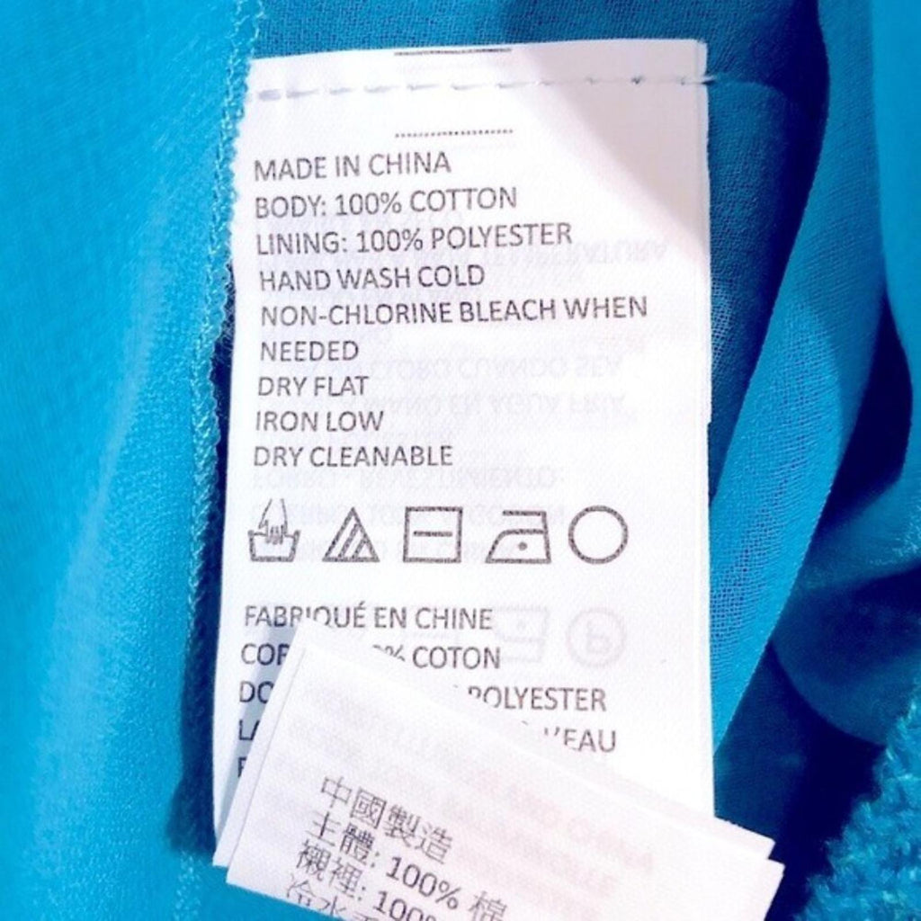 Prana V-Neck Sweater in Mosaic Blue, Size S New with Tag