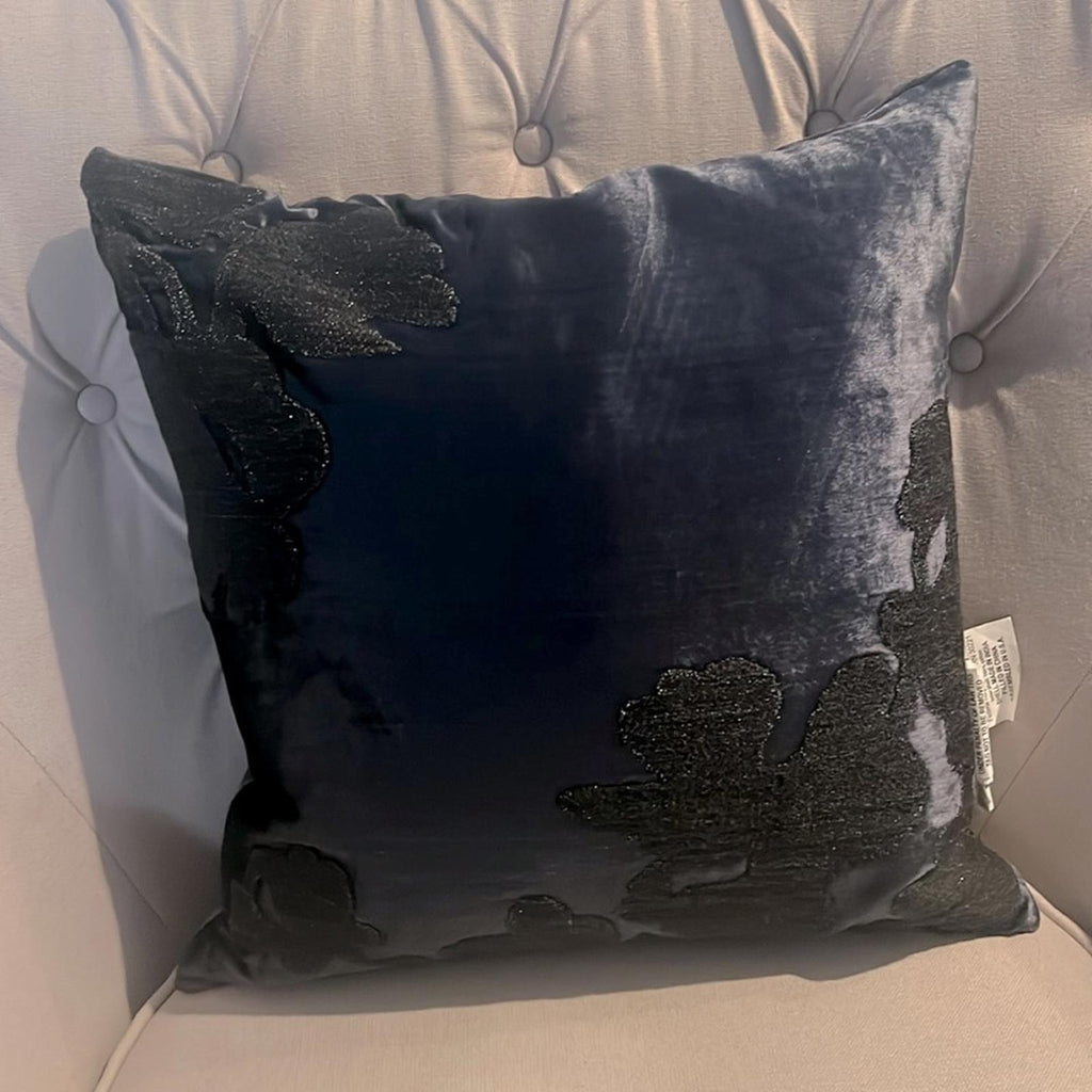 Donna Karan Sapphire Collection Decorative Pillow, 18" x 18" NWT Retail $255