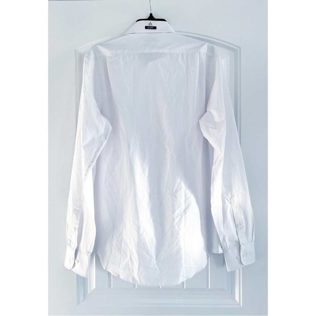 Lauren Ralph Lauren Stretch Slim Fit Dress Shirt White, Size M 15-15.5 (34/35)