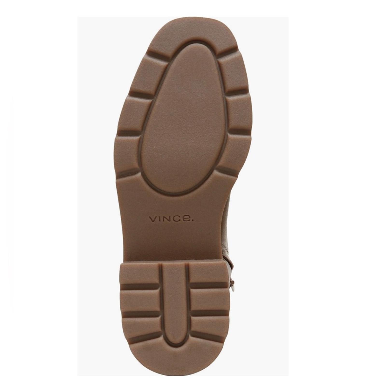 VINCE Remi Booties in Dark Taupe, Water Repellent Size 8.5 New w/o Box