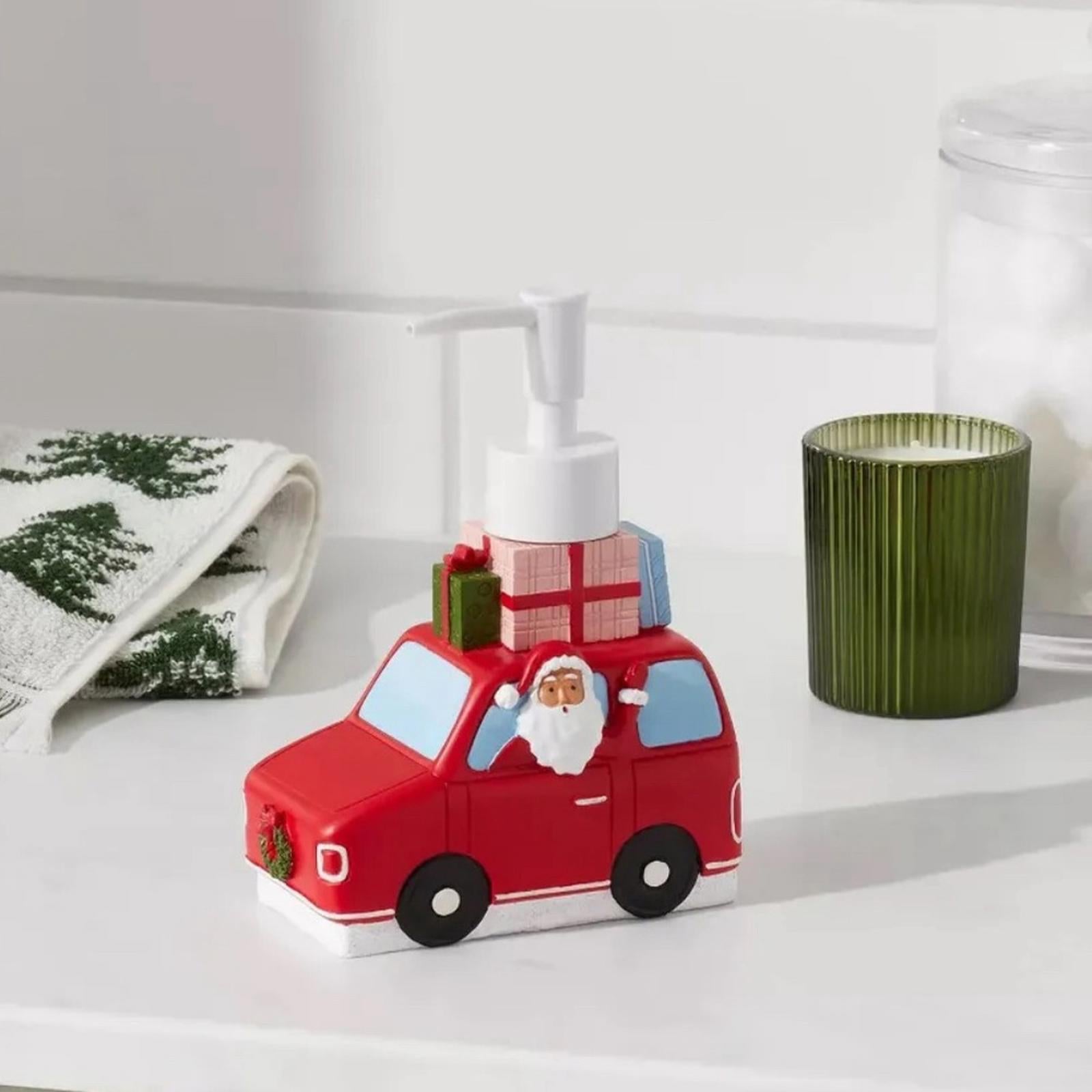 NEW Wondershop Santa Car Christmas Soap Pump, New w/Tag