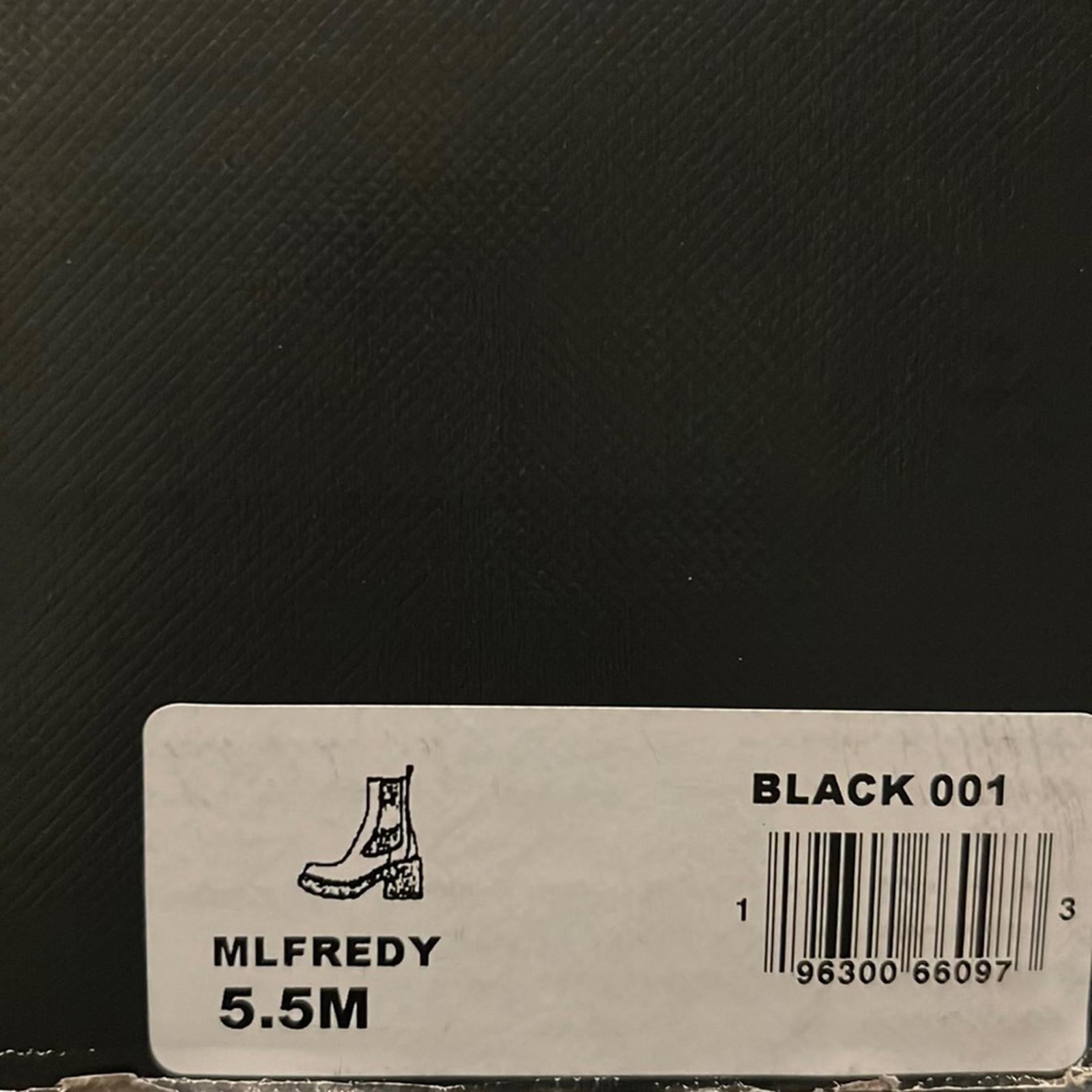 Marc Fisher LTD Lug Sole Boots in Black Size 5.5M New in Box MSRP $229