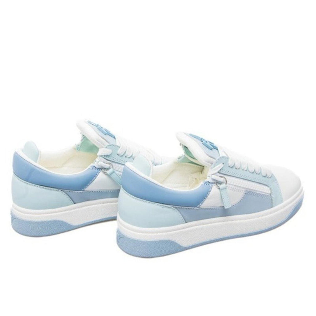 Giuseppe Zanotti Colorblock Leather Double-Zip Sneakers, Size EU 43 New SOLD OUT