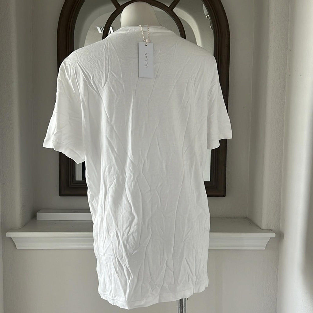 New DOLAN White “Good On You” Graphic T-Shirt, Unisex Size L New w/Tag