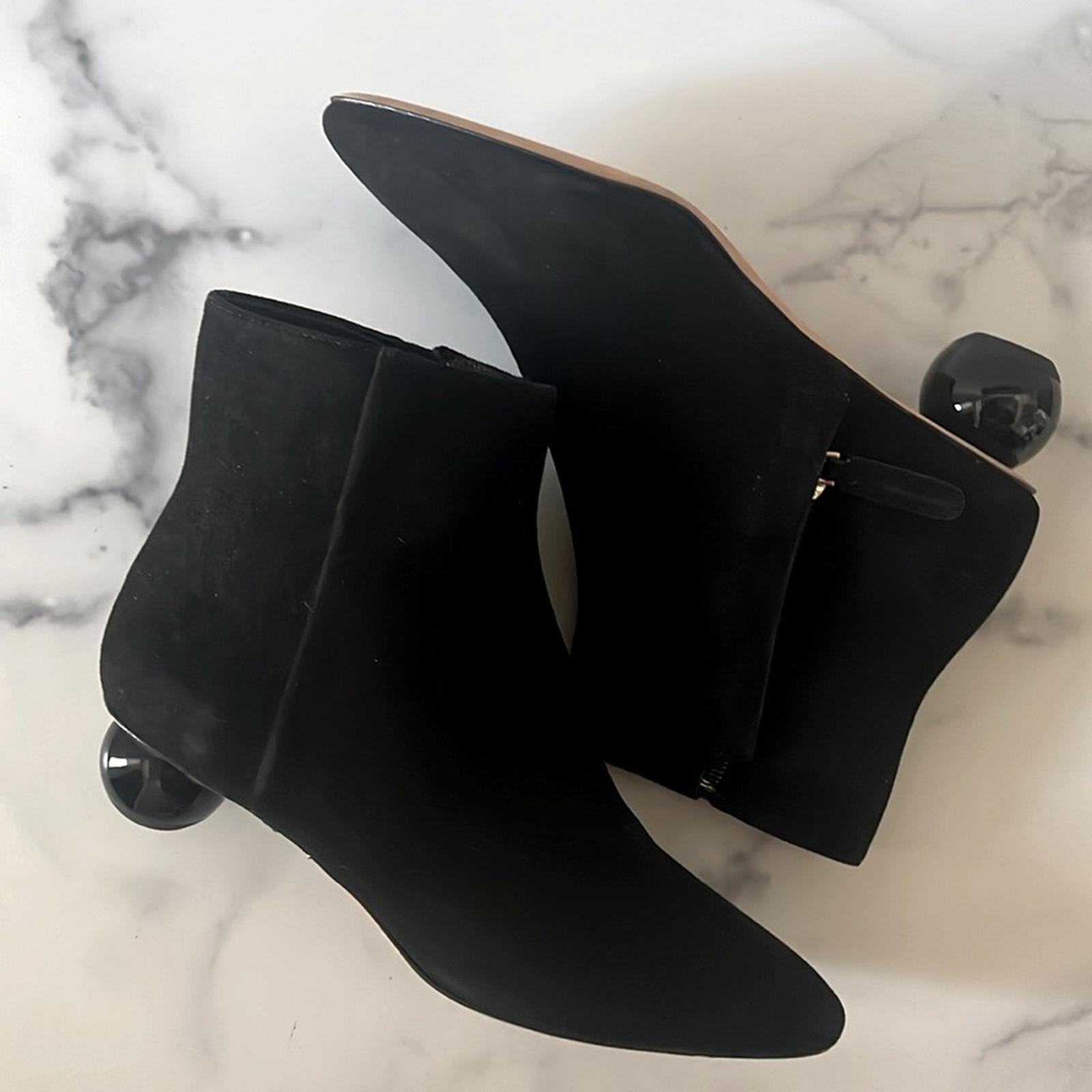 Kate Spade New York Sydney Pointed Toe Dress Booties Black, Size 5.5 New in Box