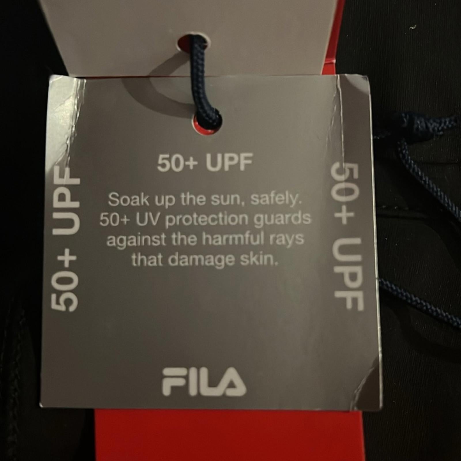 NWT Fila Essentials Racerback Tank in Black, Size M New w/Tag Retail $48