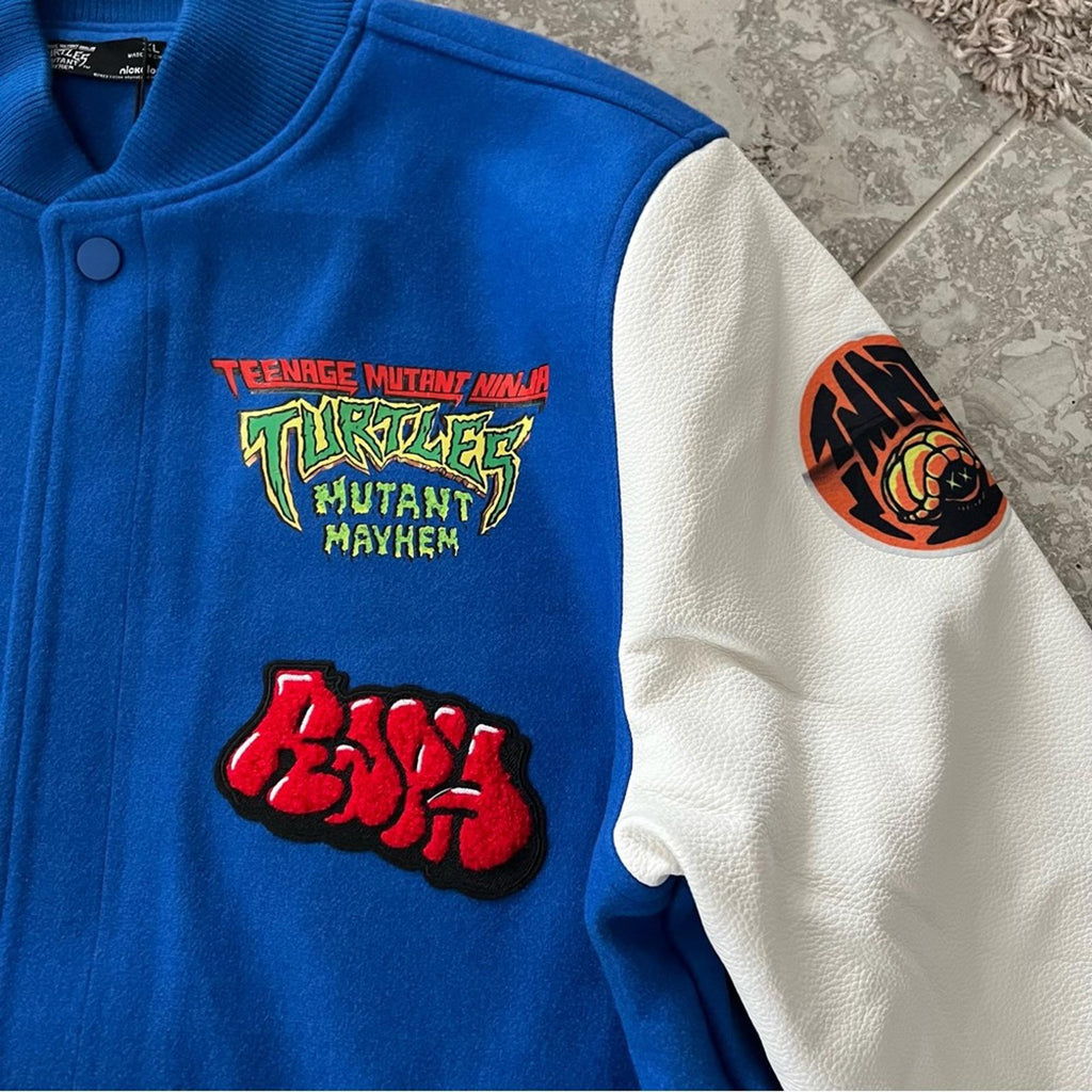 Nickelodeon Freeze Max Teenage Mutant Ninja Varsity
Jacket Size XL New w/Tag