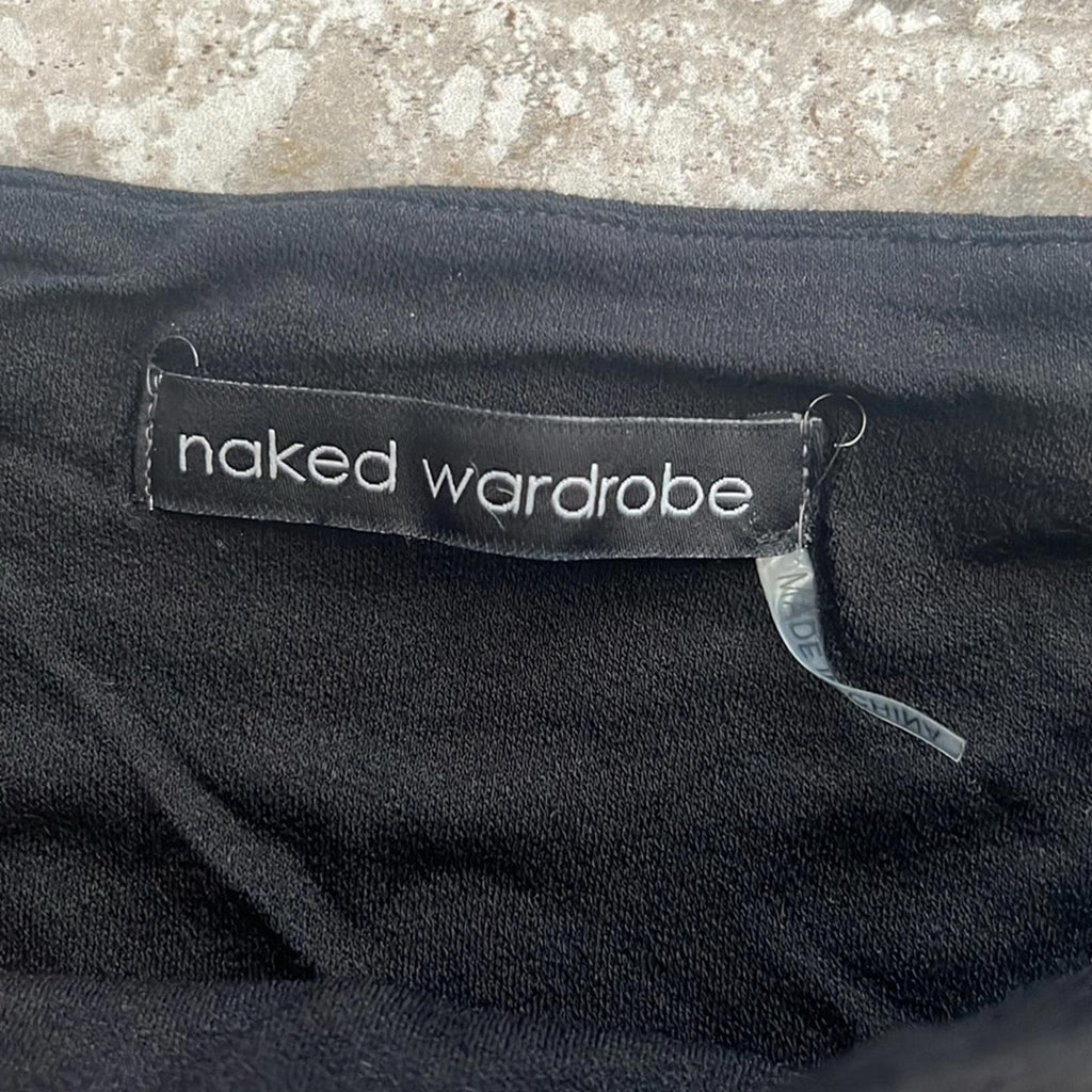Naked Wardrobe Black Pencil Maxi Skirt, Size XS EXCELLENT!