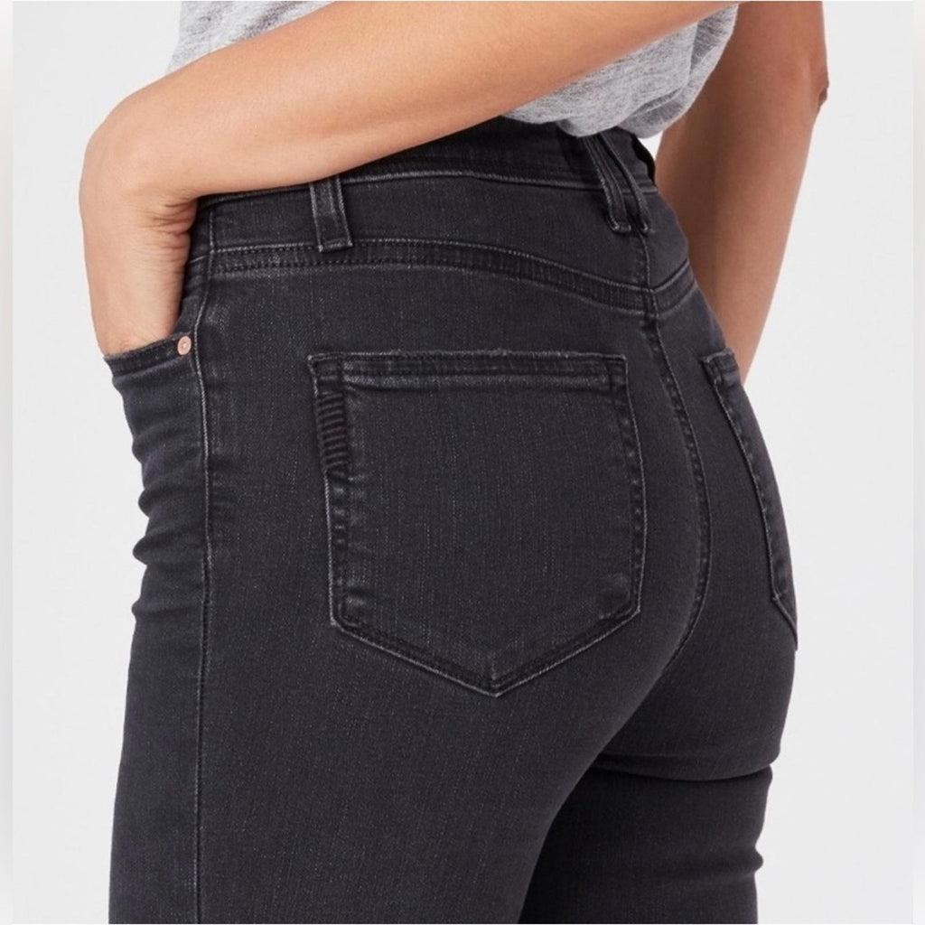 Paige Anthropologie Verdugo Super Distressed Ankle Jeans Black, Revolve NWT $239
