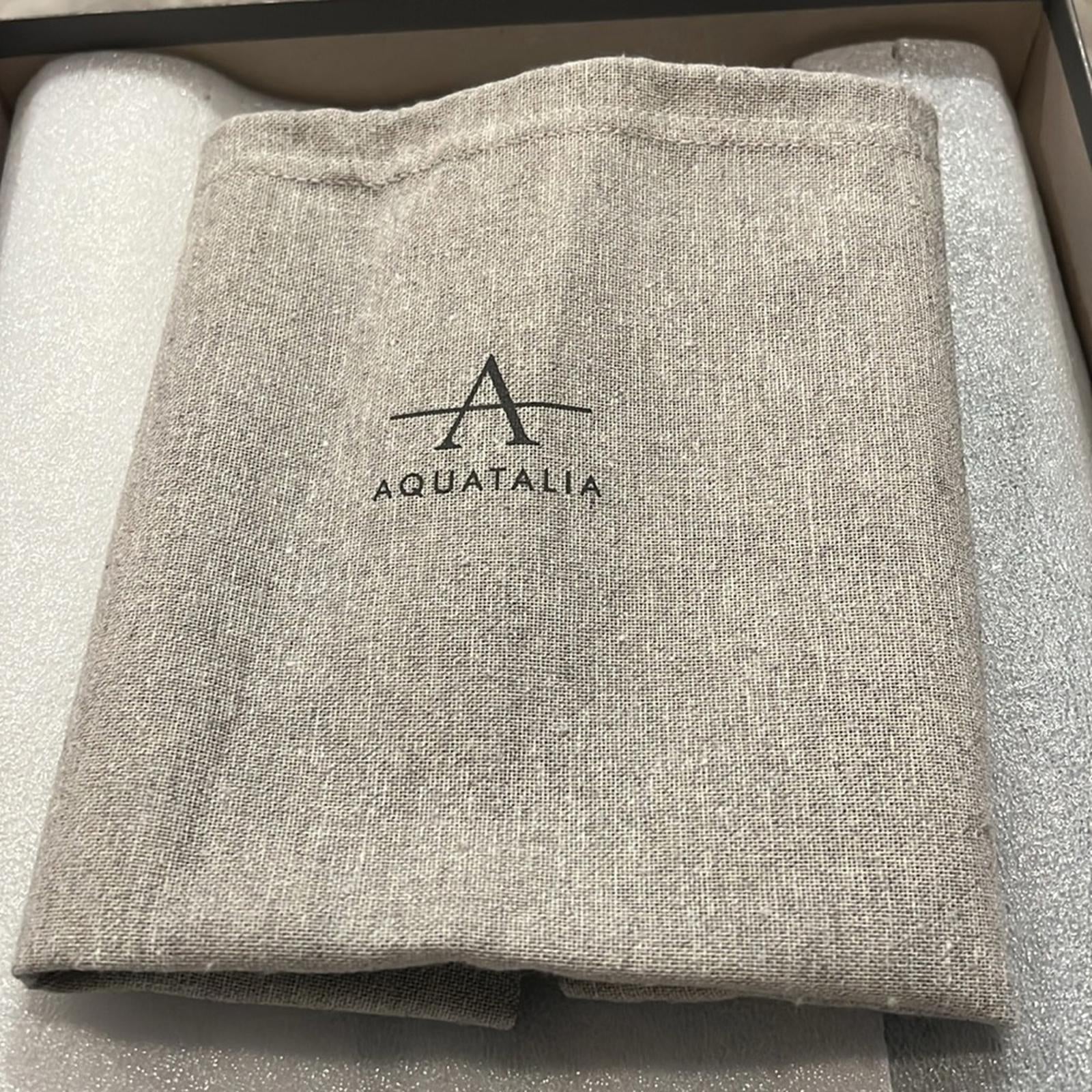 Aquatalia Prisilla Brown Dress Suede Booties, Size 9 New in Box +DustBag