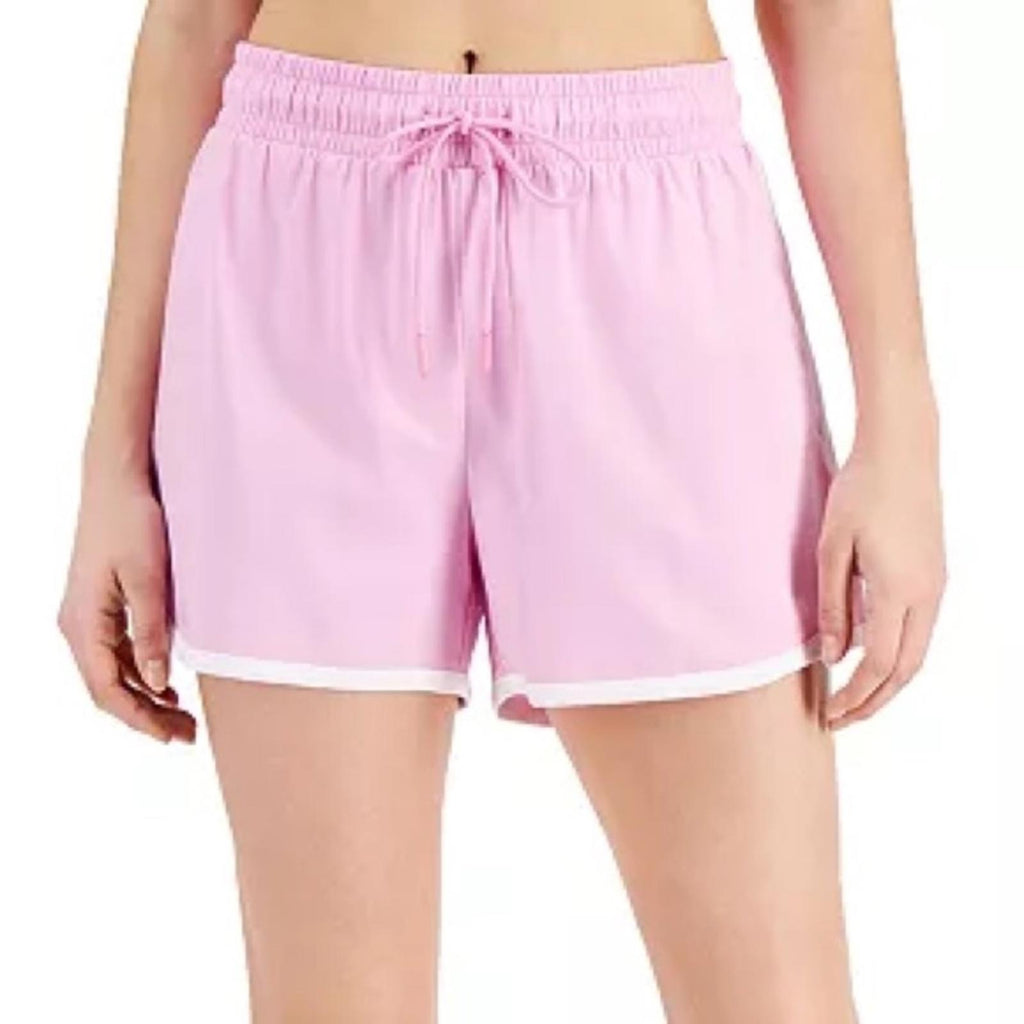 ID Ideology Drawstring Running Shorts in Pink Stone, NWT, Size 1X