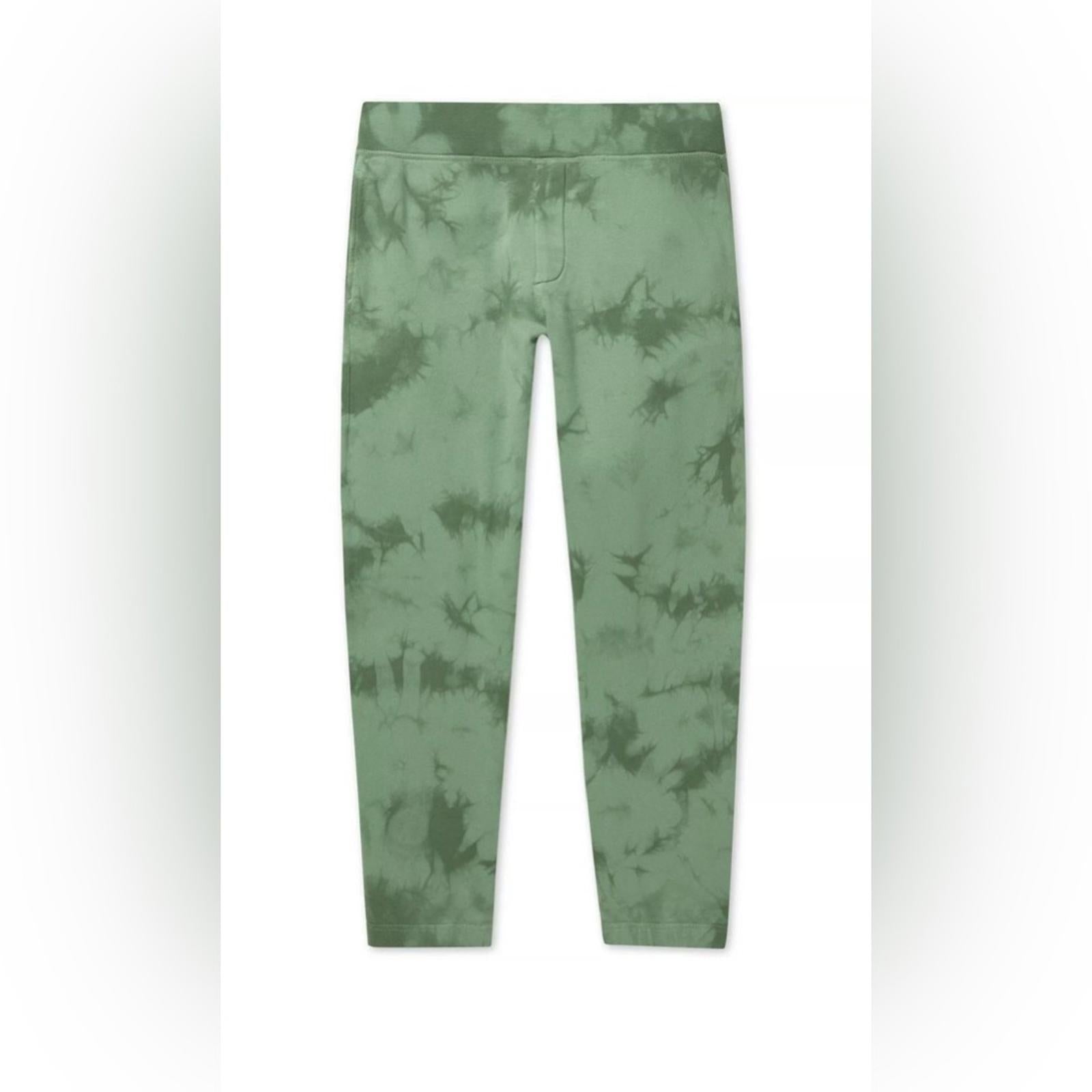 Rag & Bone Prospect Jogger City Tie Dye Sweatpants in Leaf Green Size XL $225