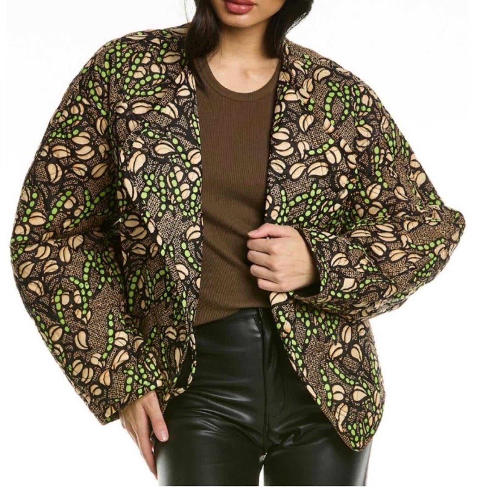 A.L.C. Emory Quilted Jacket in Brown, Size XL New with Tag, Retail $595