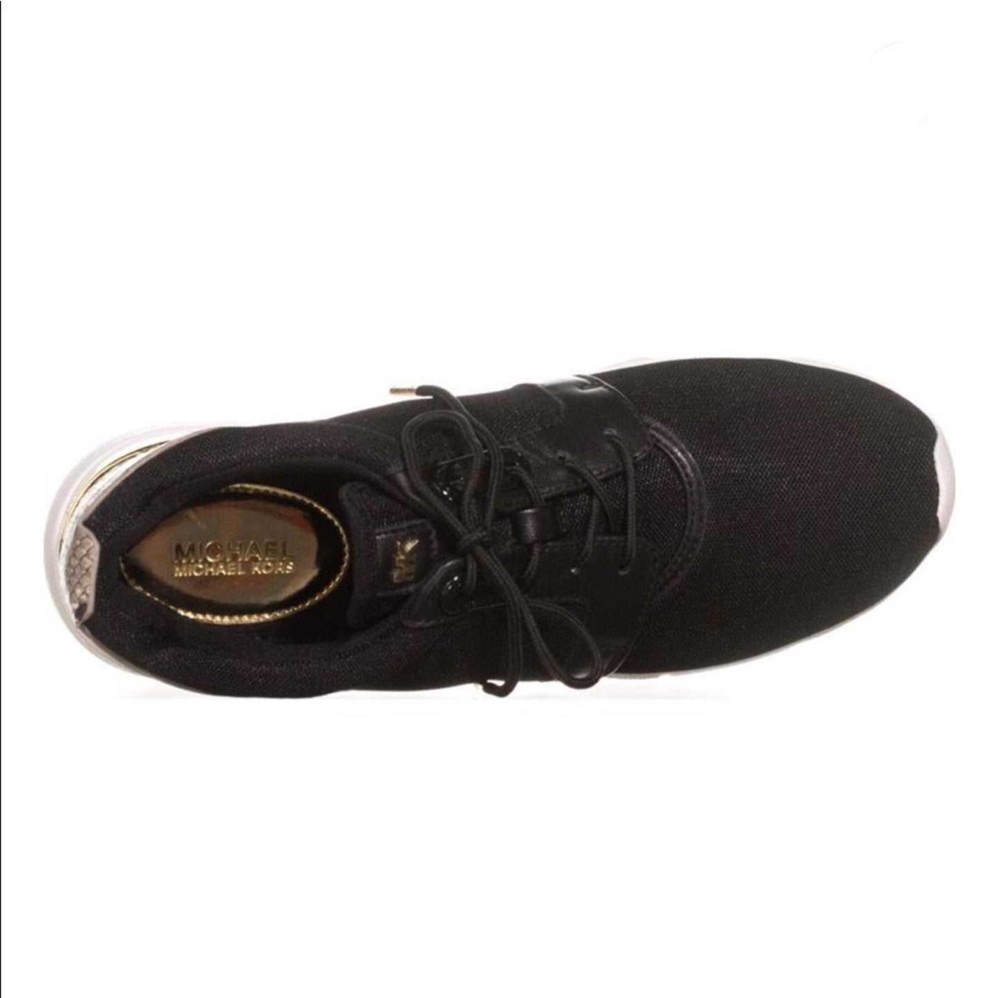 Michael Kors Sneakers Mesh & Leather, Black & White Women’s Size 11.0M