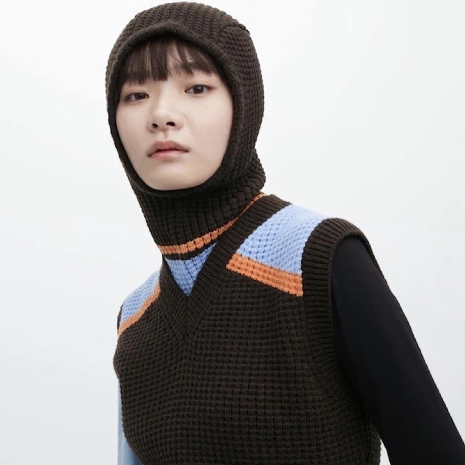 MARNI x Uniqlo Knitted Balaclava Knit Face Mask (Unisex) Excellent ~Retail $300