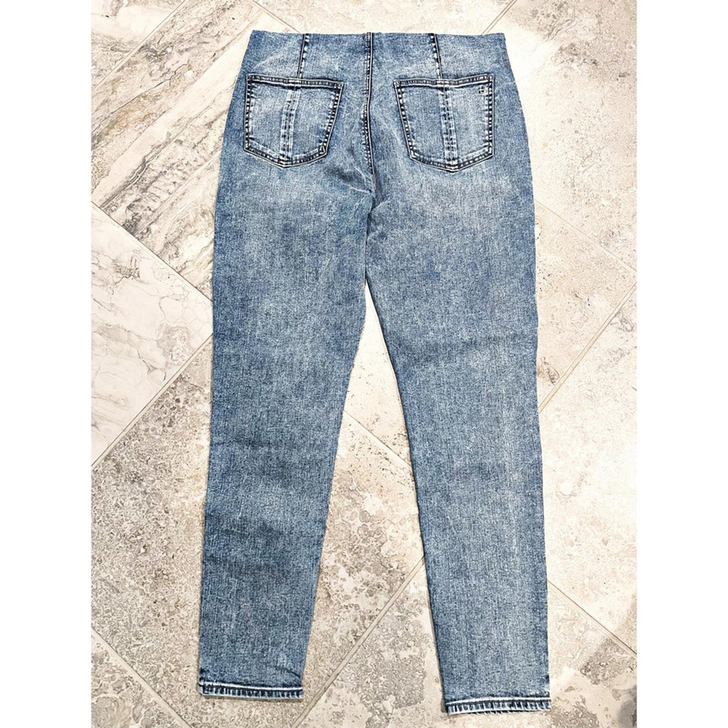 Rag & Bone Nina High-Rise Pull-On Jeans in Pearl Size XL New w/Tag Retail $225