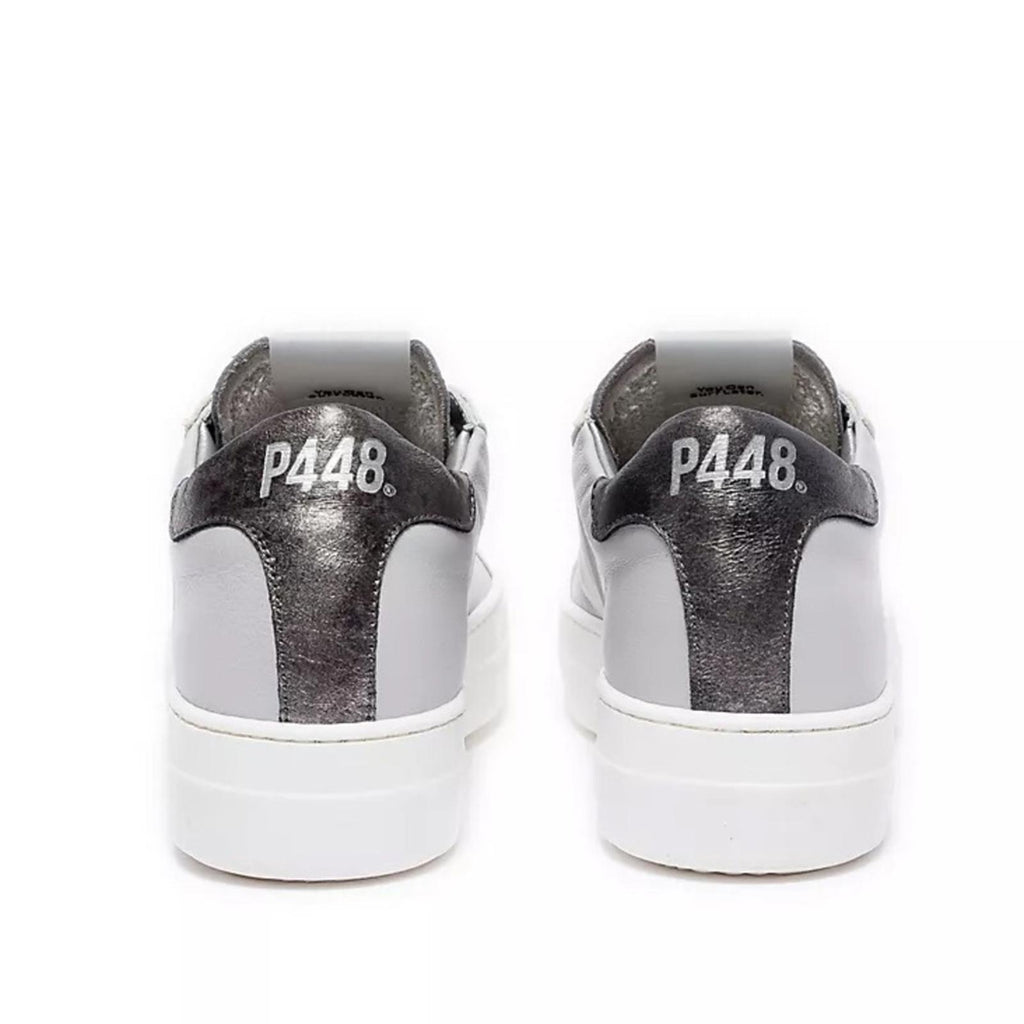 P448 Thea Low Top Leather Lace-Up Platform Sneakers Size 40(9/9.5) NEW w/o Box